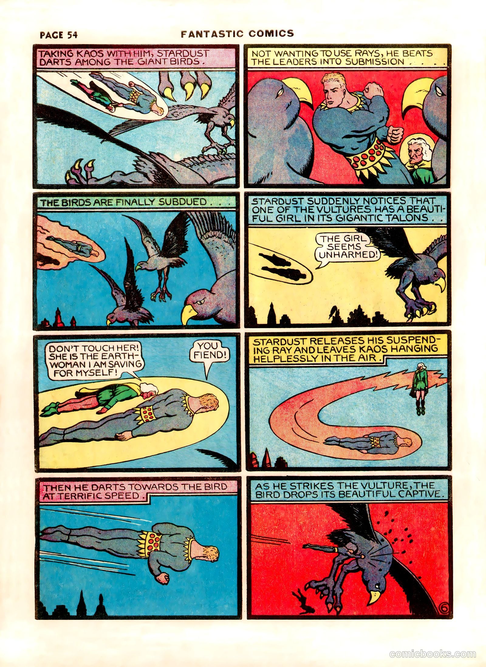 Fantastic Comics #12 (1940) — page 56 of 68