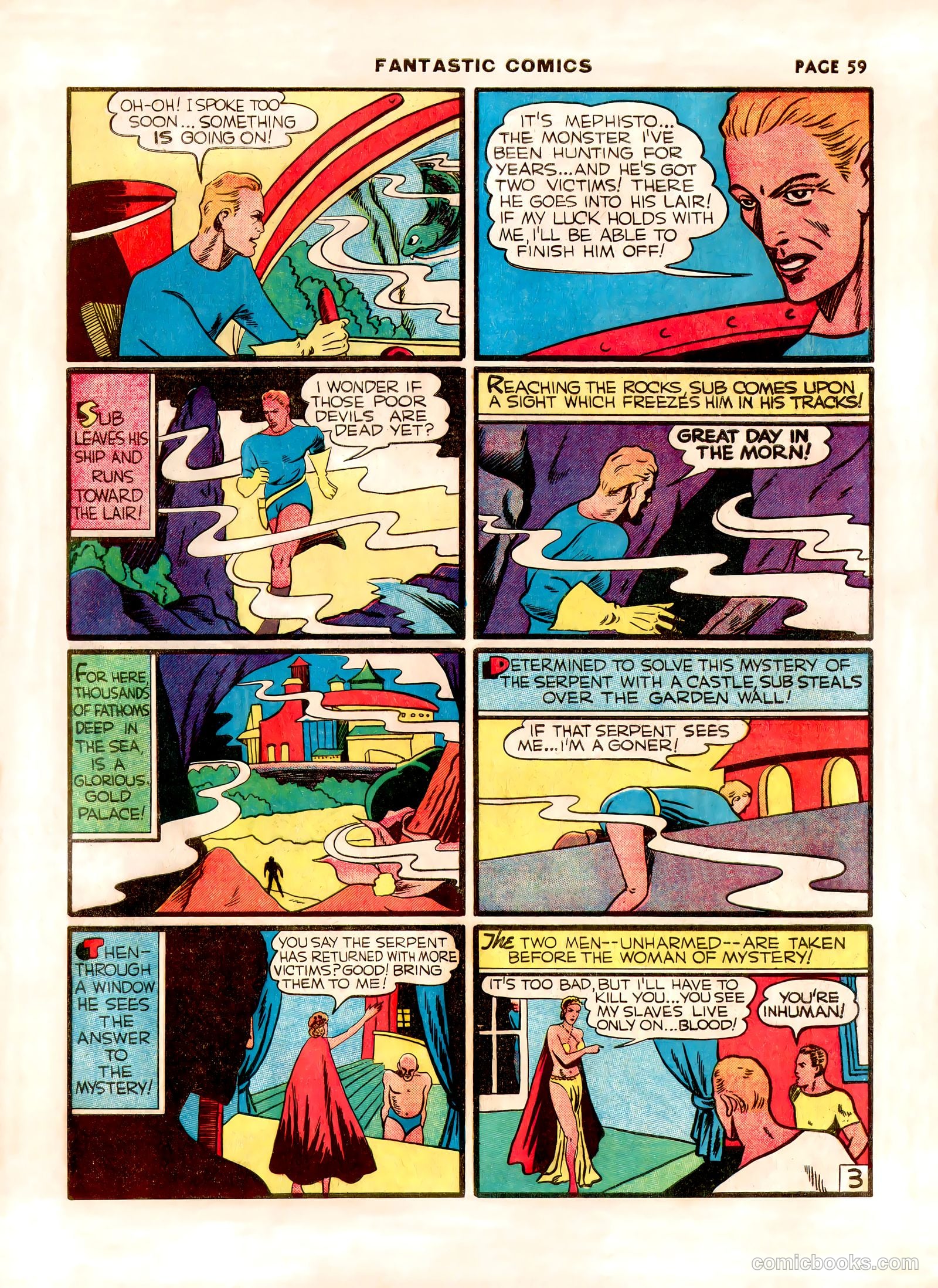 Fantastic Comics #12 (1940) — page 61 of 68