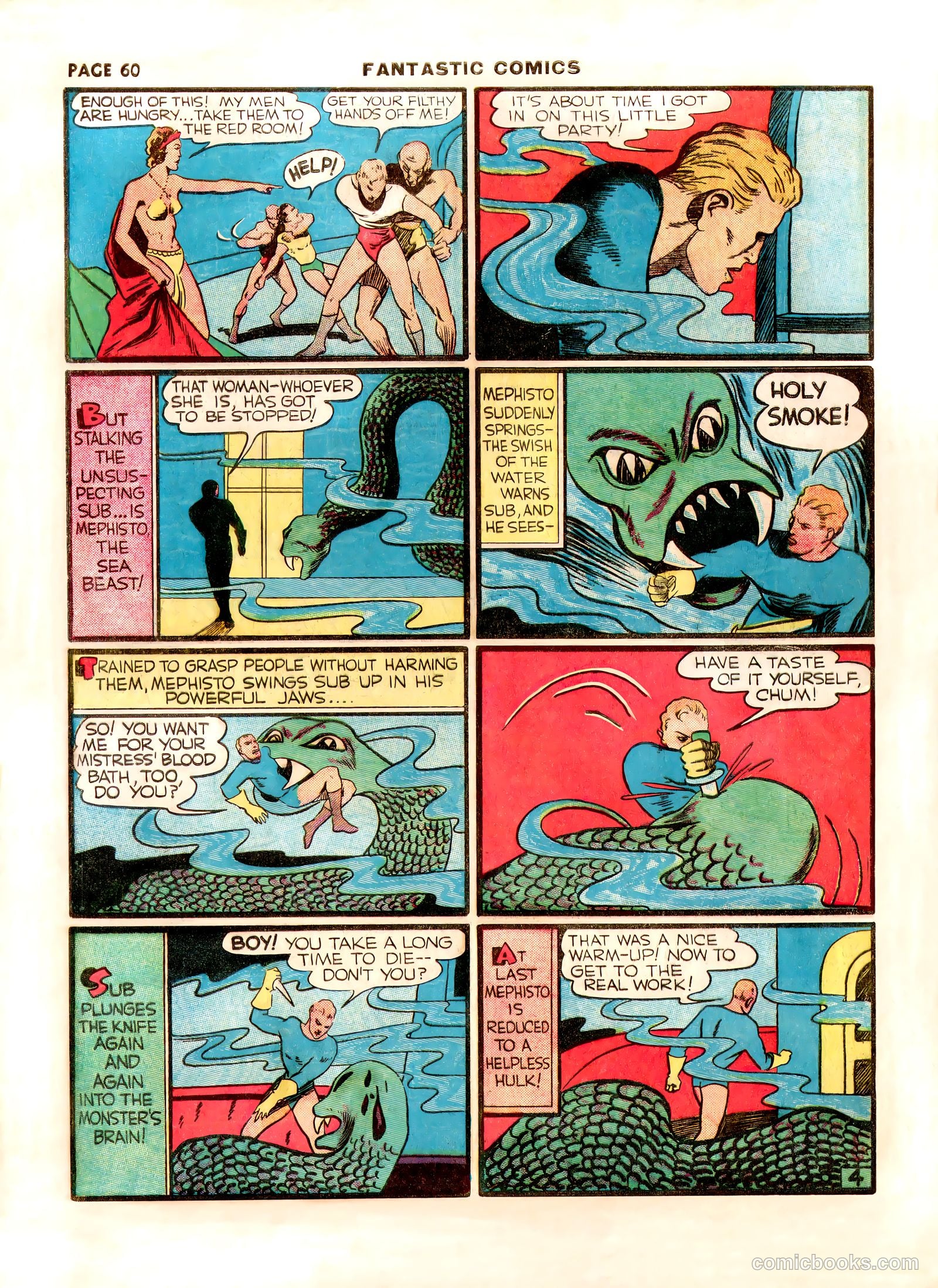 Fantastic Comics #12 (1940) — page 62 of 68
