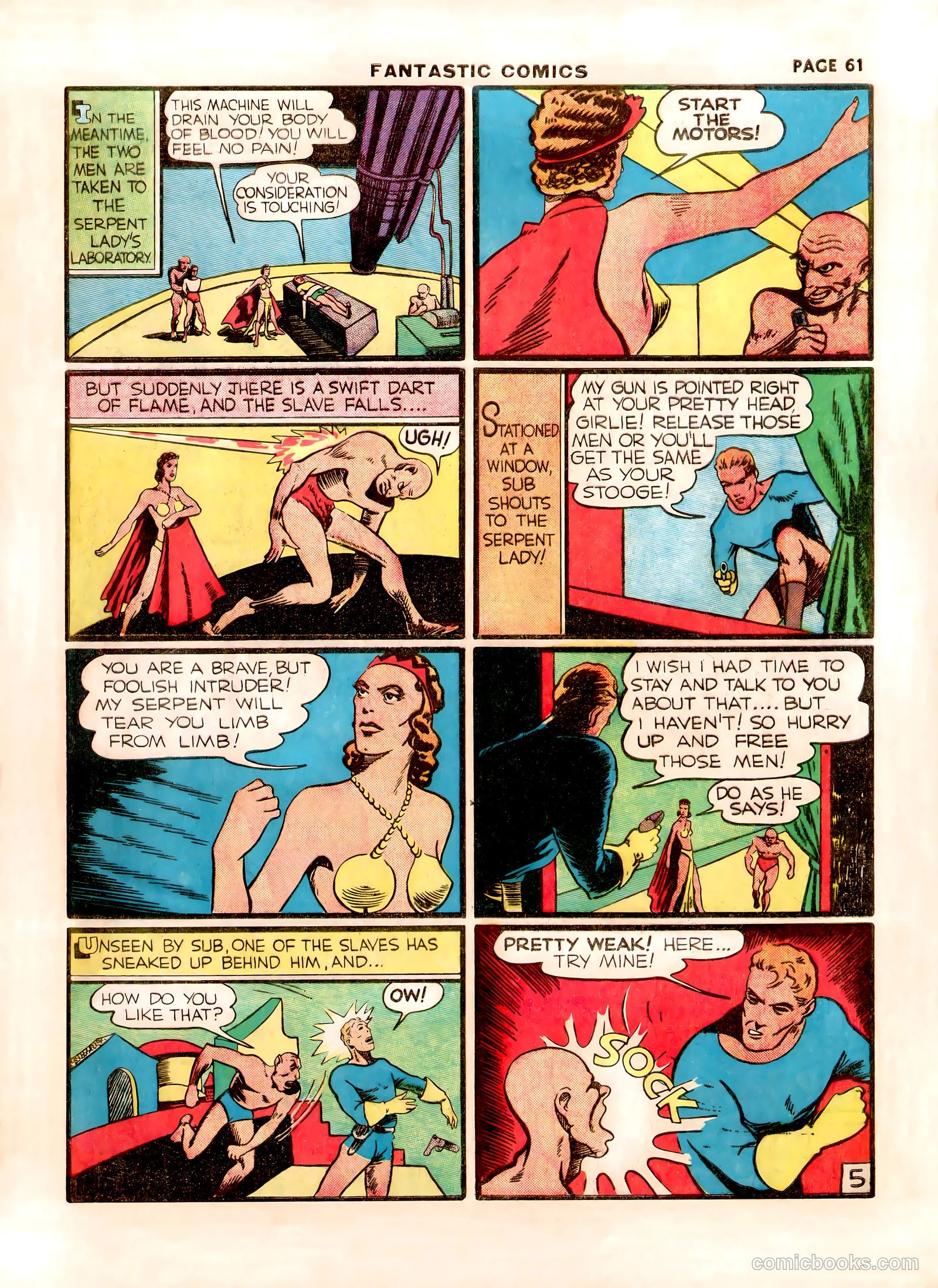 Fantastic Comics #12 (1940) — page 63 of 68