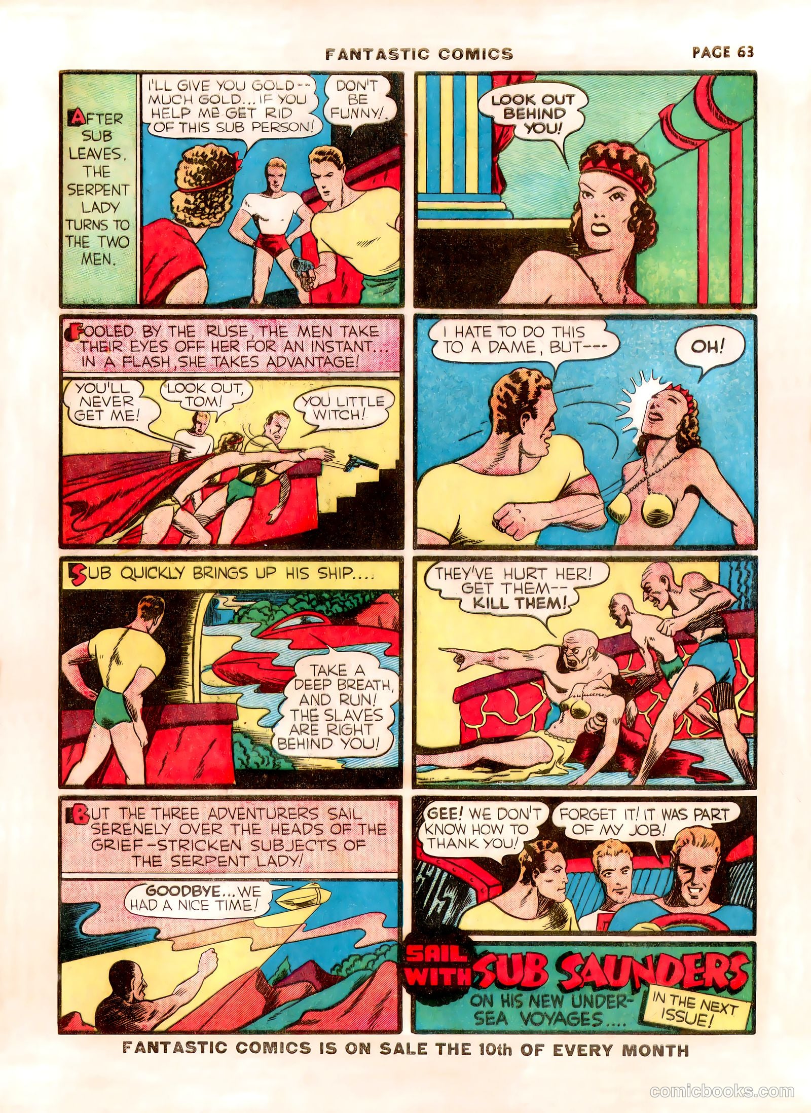 Fantastic Comics #12 (1940) — page 65 of 68