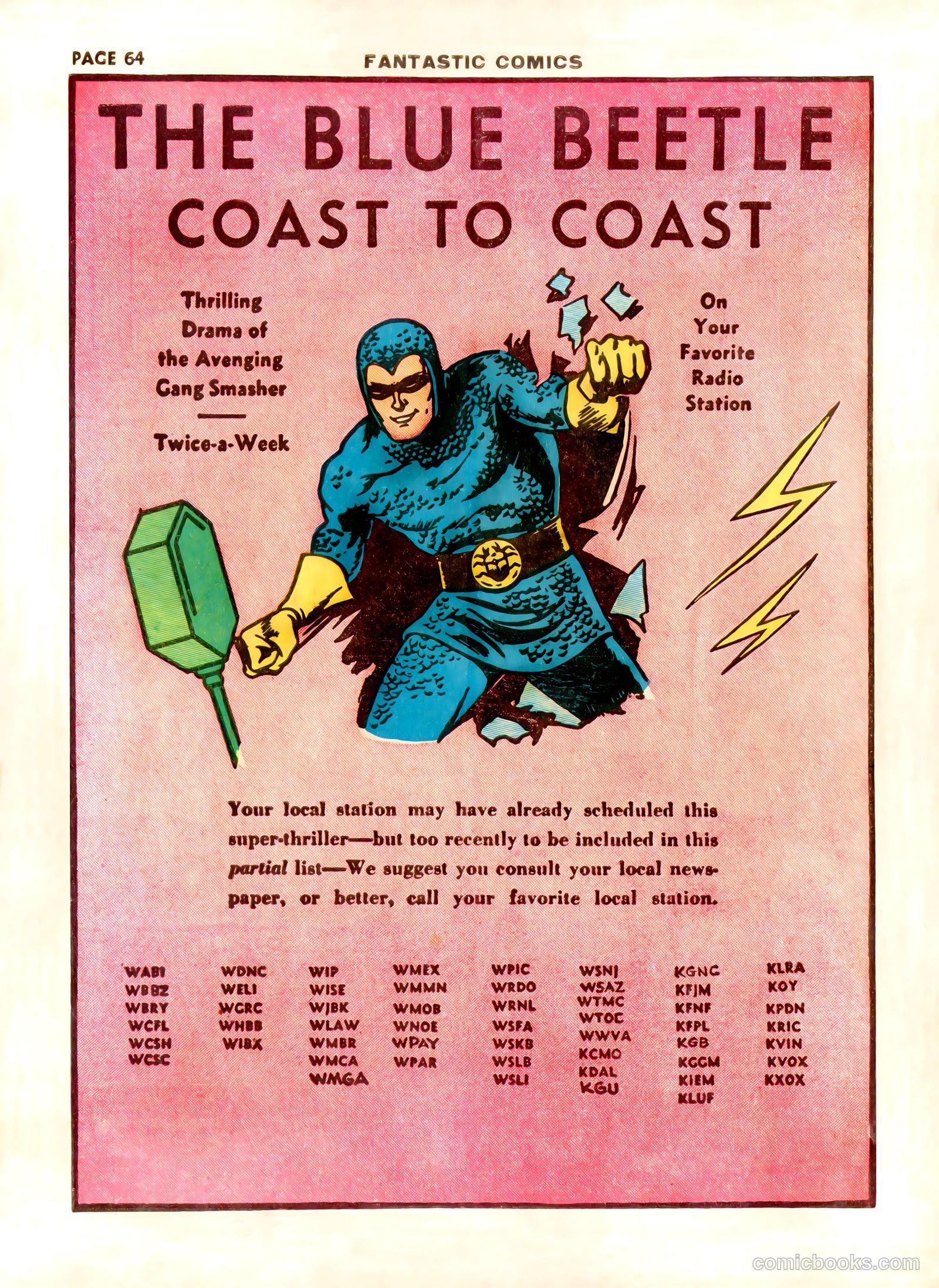 Fantastic Comics #12 (1940) — page 66 of 68