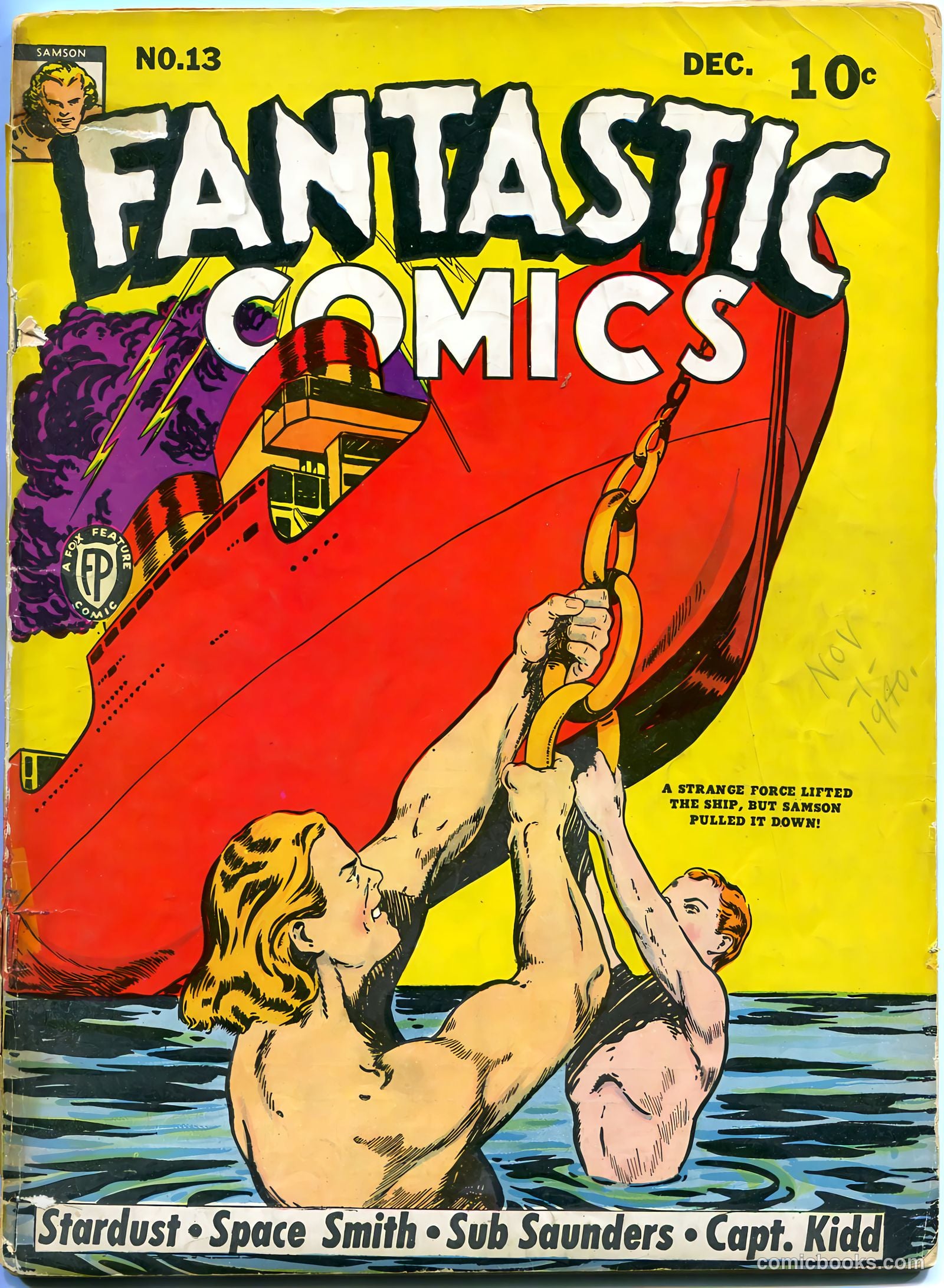 Fantastic Comics #13