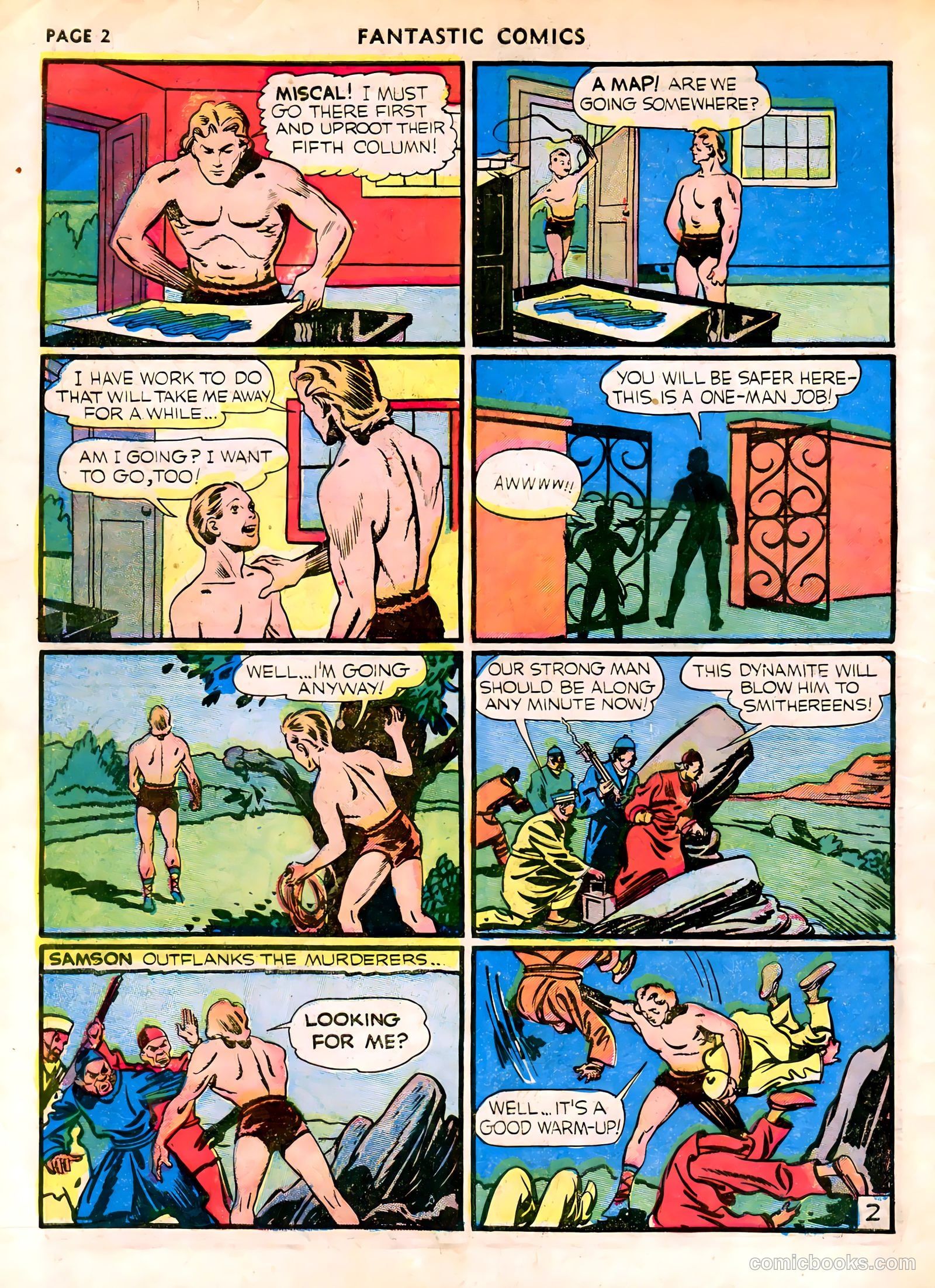 Fantastic Comics #13 (1940) — page 4 of 68