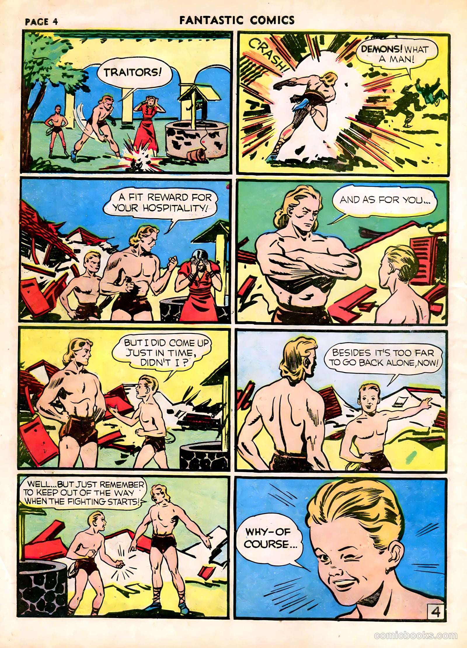 Fantastic Comics #13 (1940) — page 6 of 68