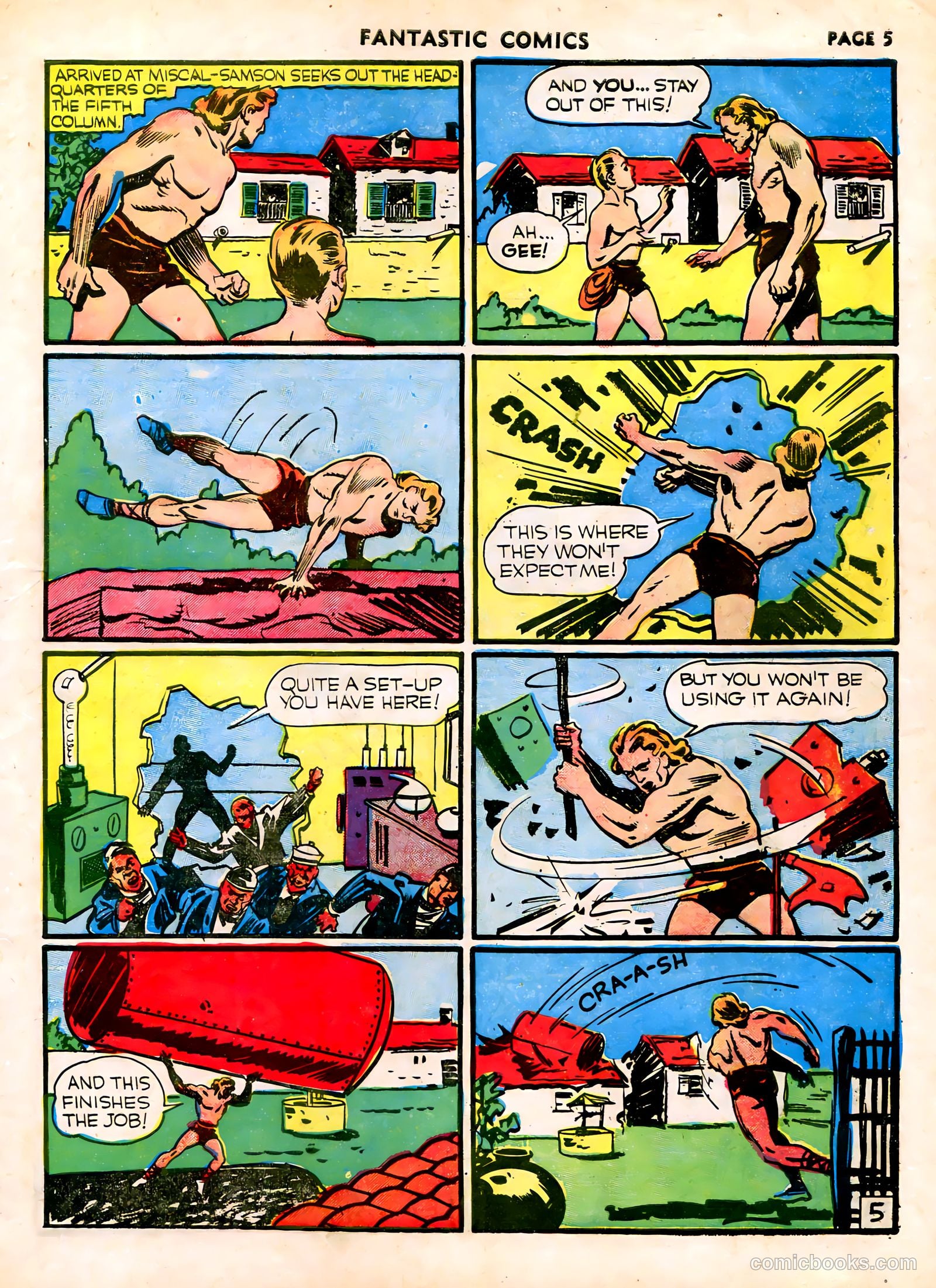 Fantastic Comics #13 (1940) — page 7 of 68