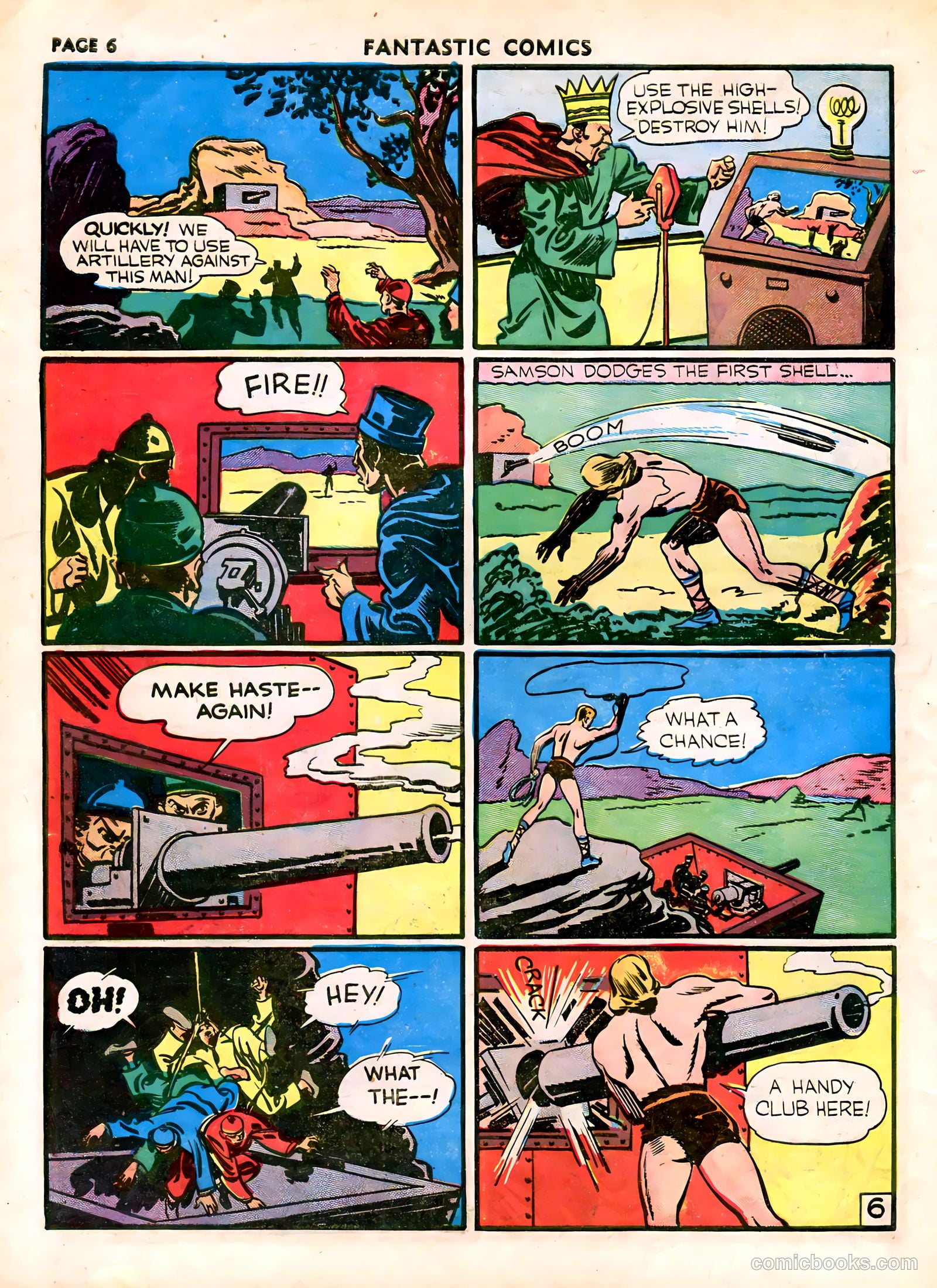 Fantastic Comics #13 (1940) — page 8 of 68