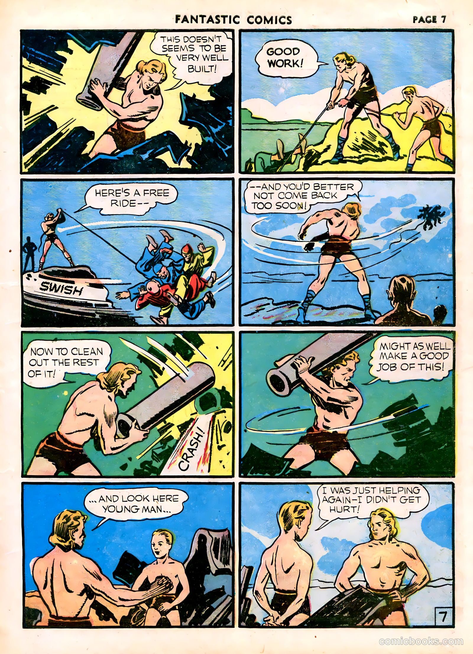 Fantastic Comics #13 (1940) — page 9 of 68