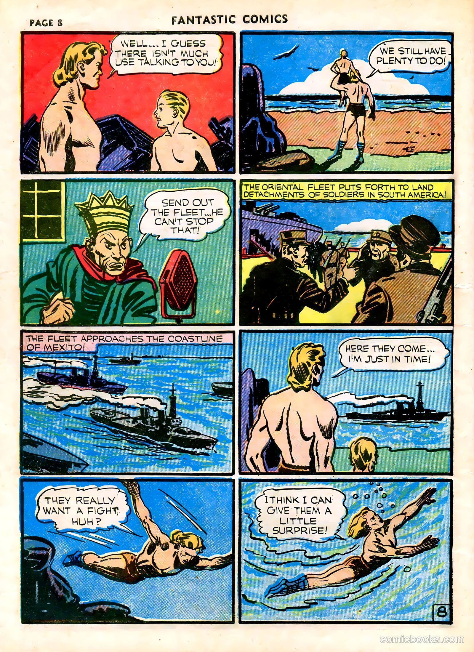 Fantastic Comics #13 (1940) — page 10 of 68