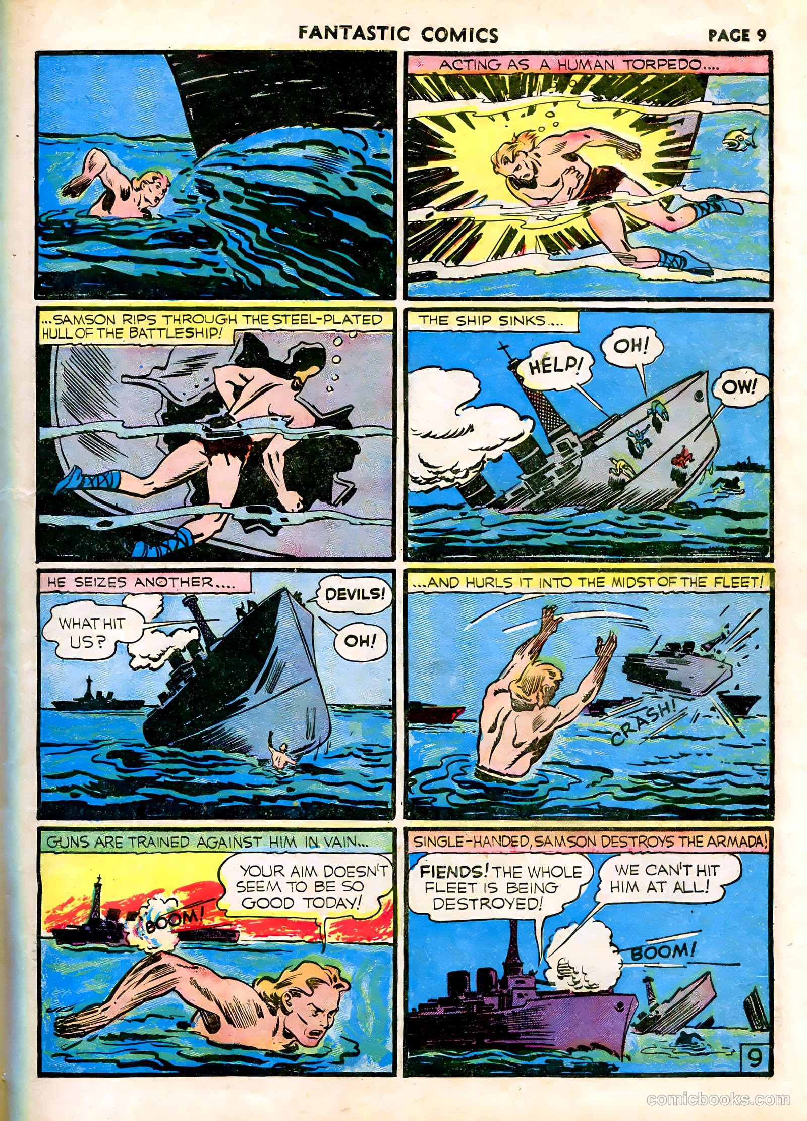 Fantastic Comics #13 (1940) — page 11 of 68