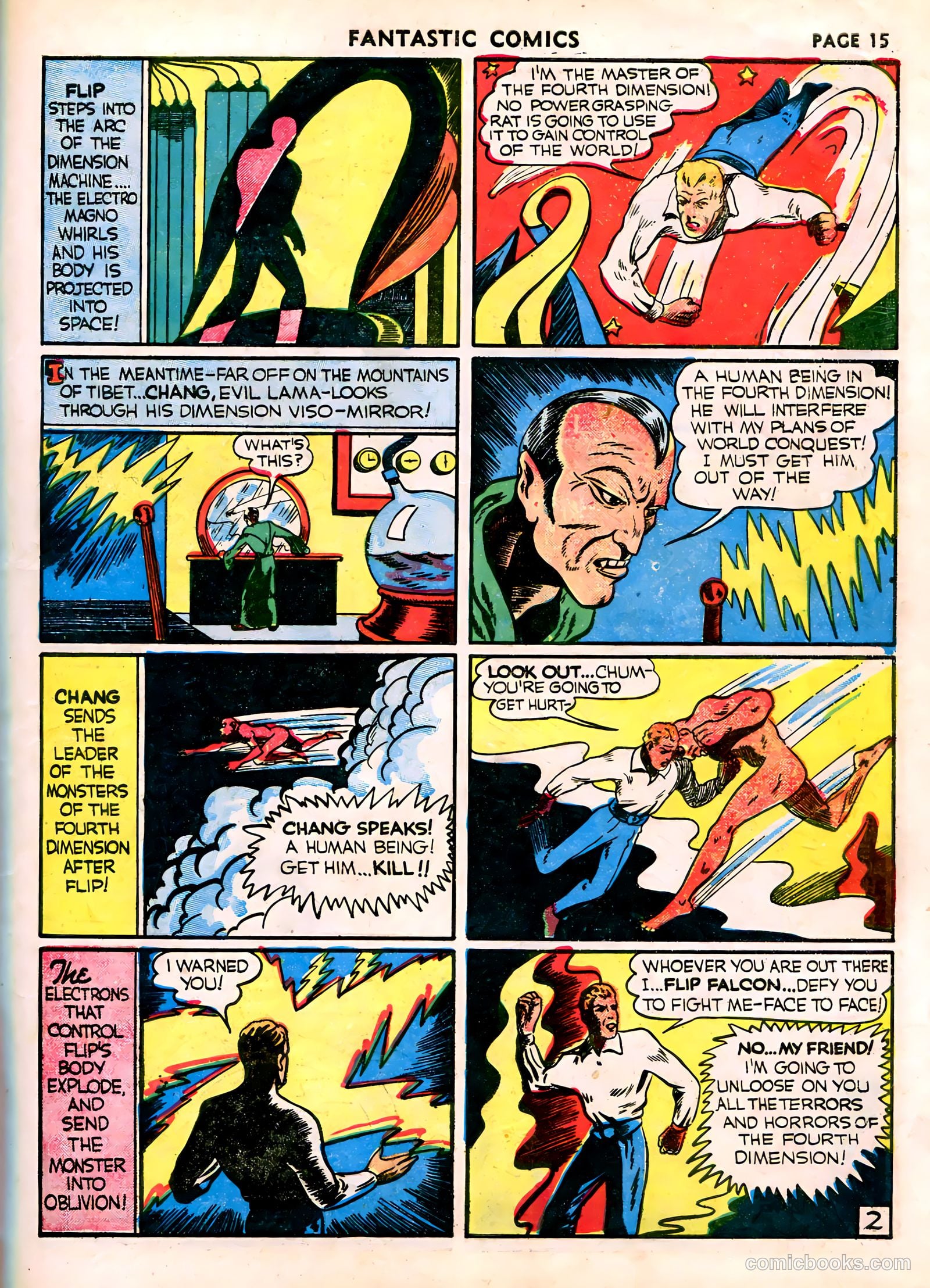 Fantastic Comics #13 (1940) — page 17 of 68
