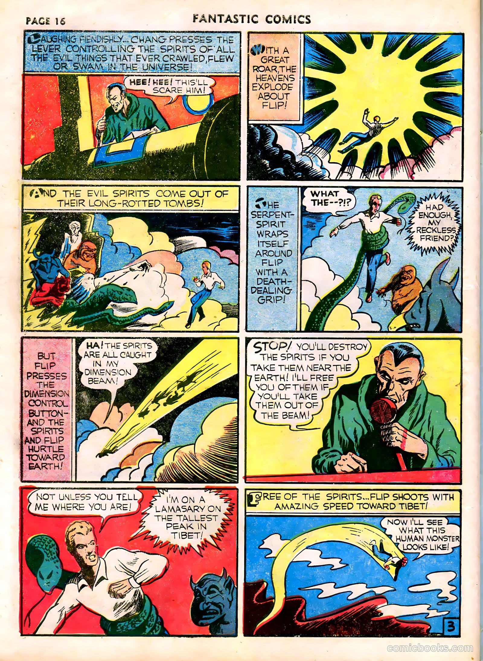Fantastic Comics #13 (1940) — page 18 of 68