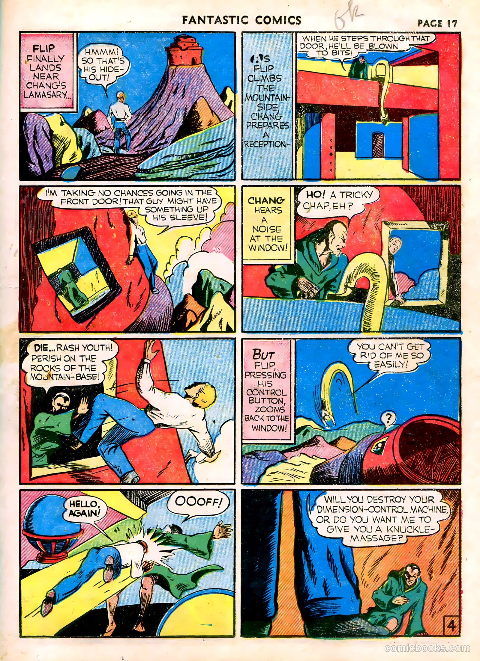 Fantastic Comics #13 (1940) — page 19 of 68