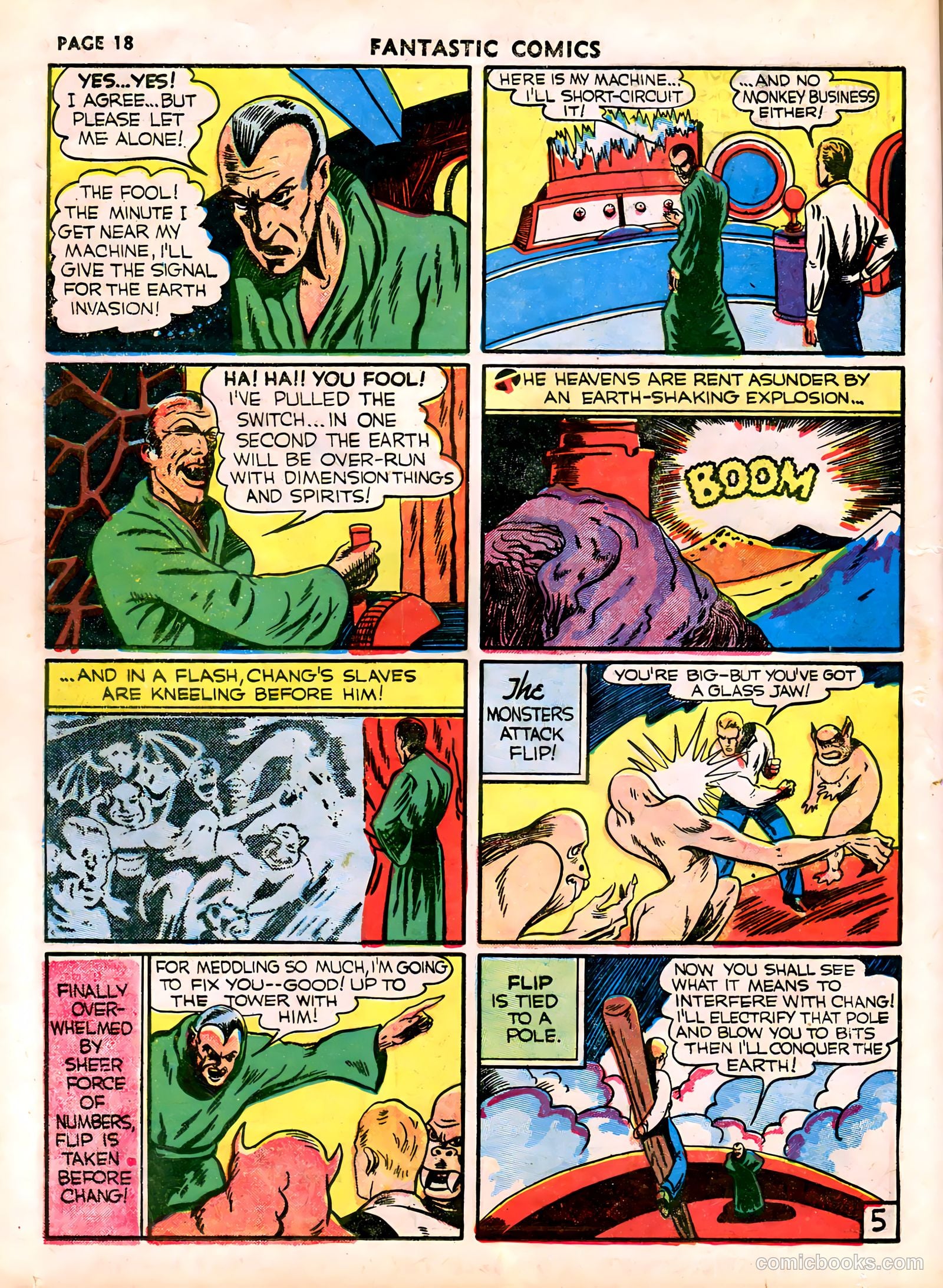 Fantastic Comics #13 (1940) — page 20 of 68