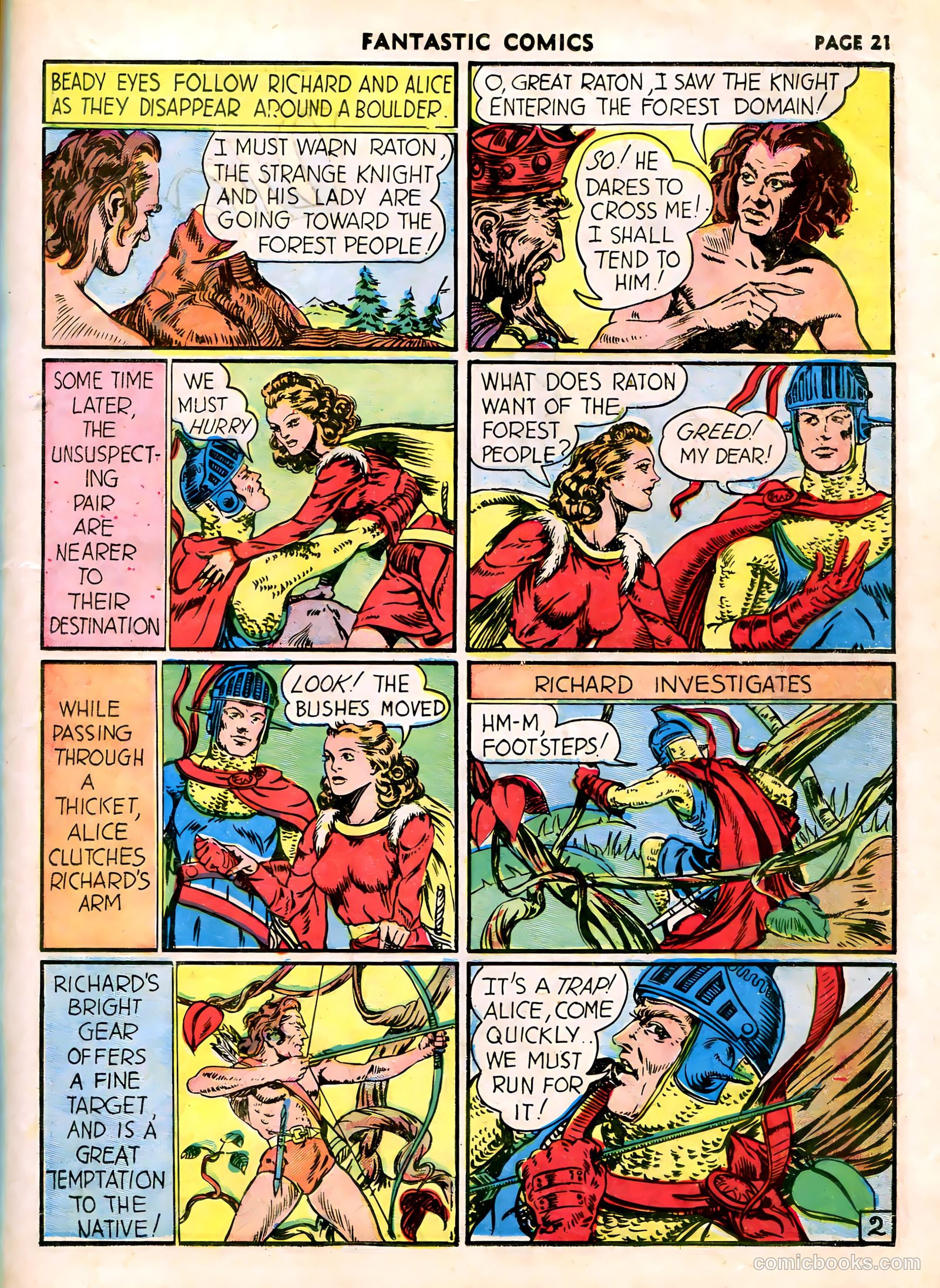 Fantastic Comics #13 (1940) — page 23 of 68