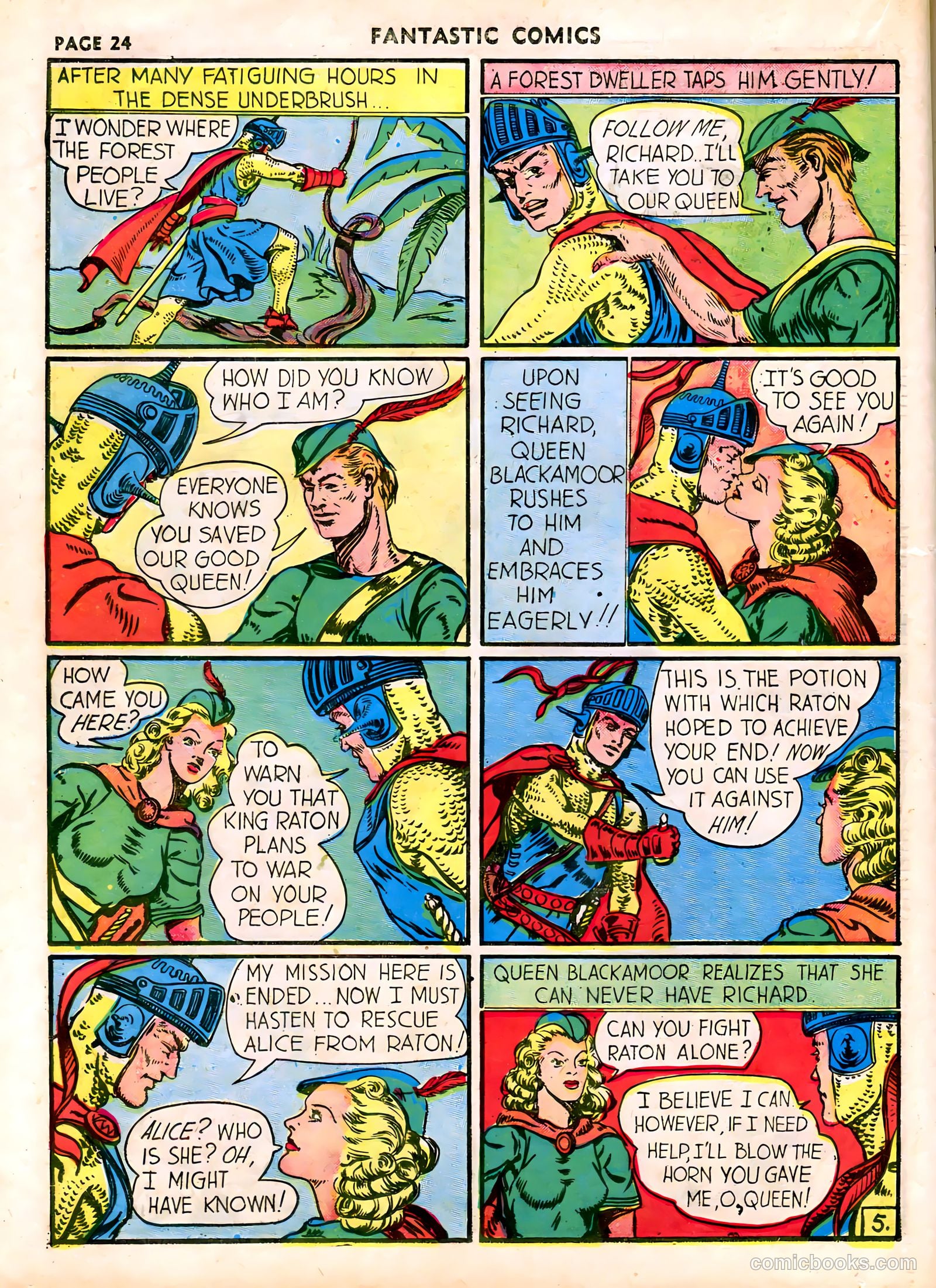 Fantastic Comics #13 (1940) — page 26 of 68