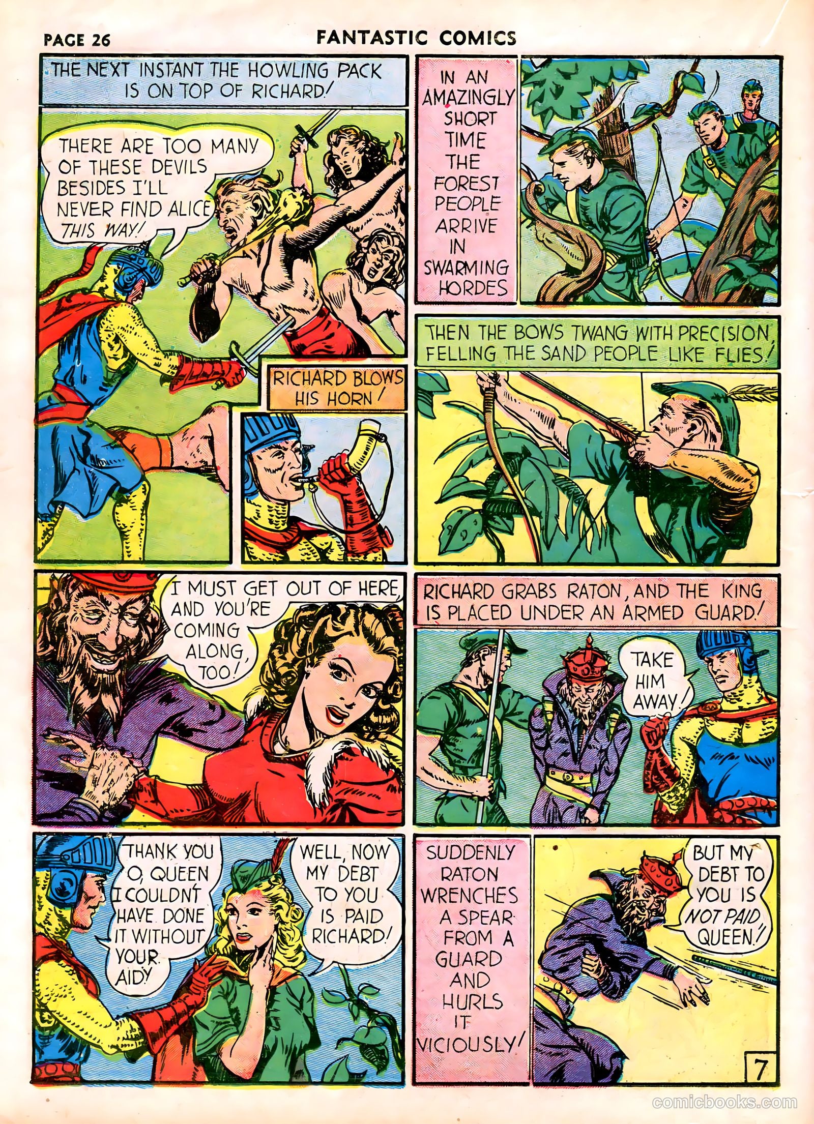 Fantastic Comics #13 (1940) — page 28 of 68