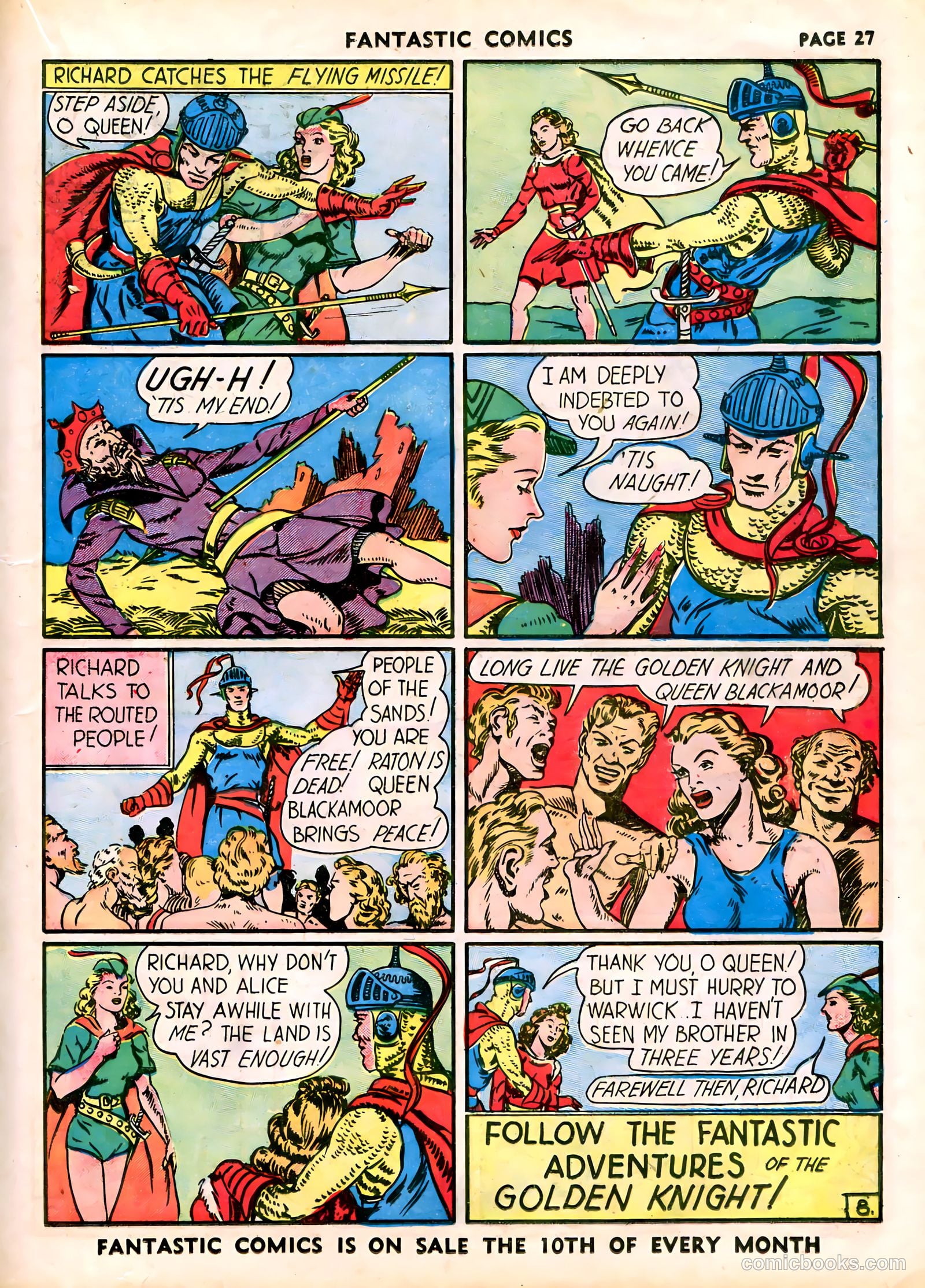 Fantastic Comics #13 (1940) — page 29 of 68