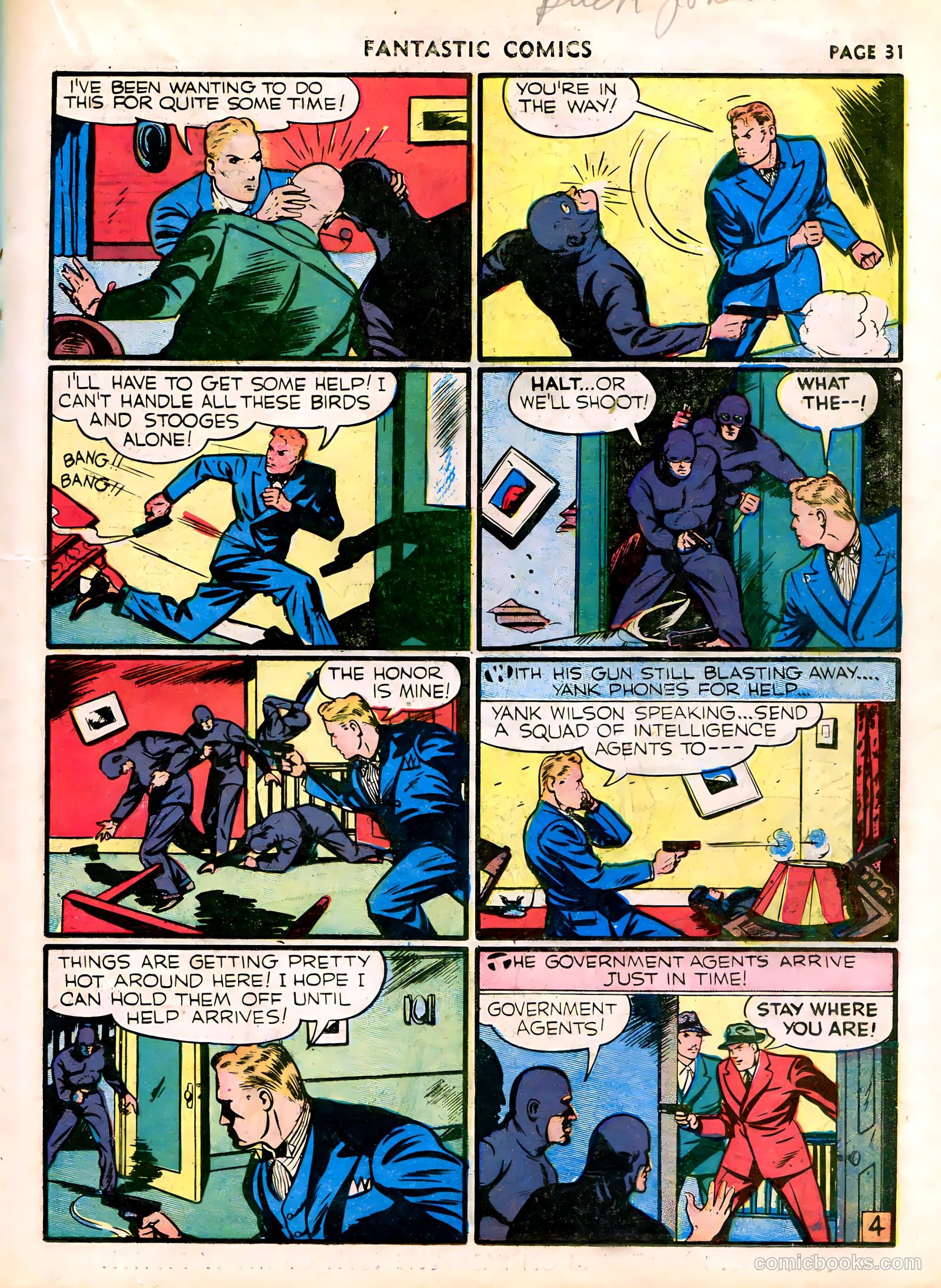 Fantastic Comics #13 (1940) — page 33 of 68