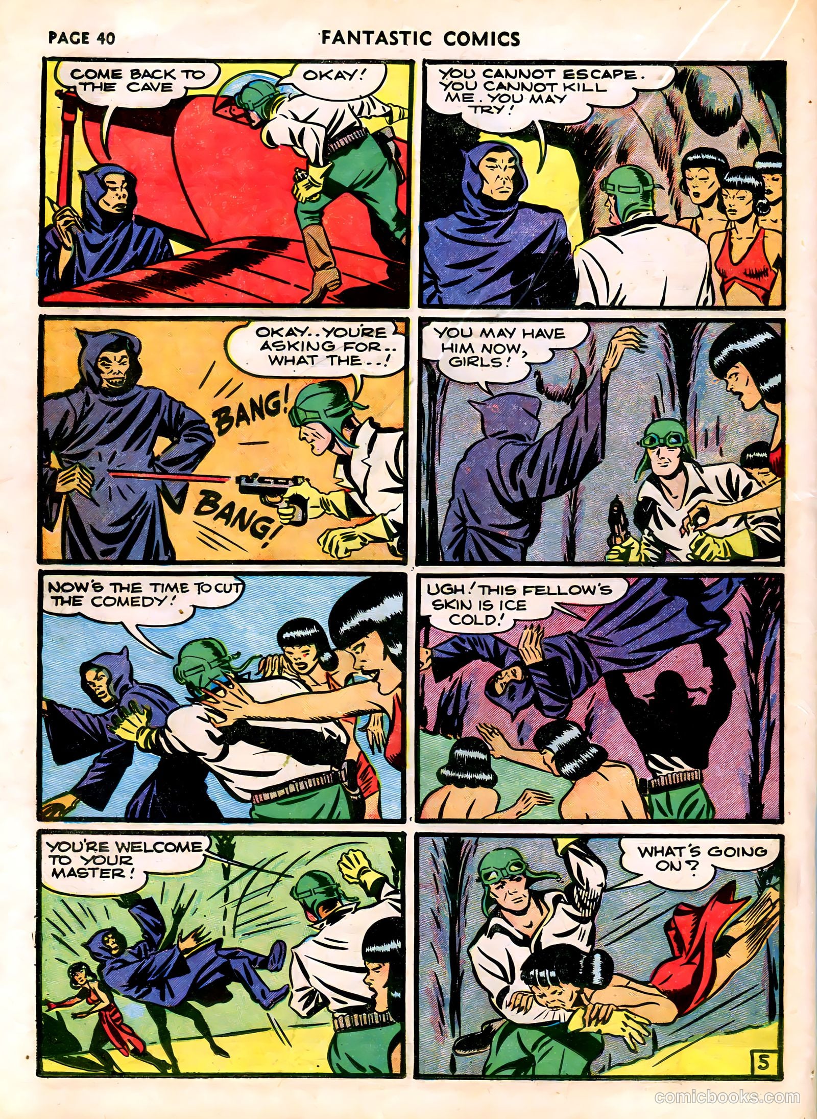 Fantastic Comics #13 (1940) — page 42 of 68
