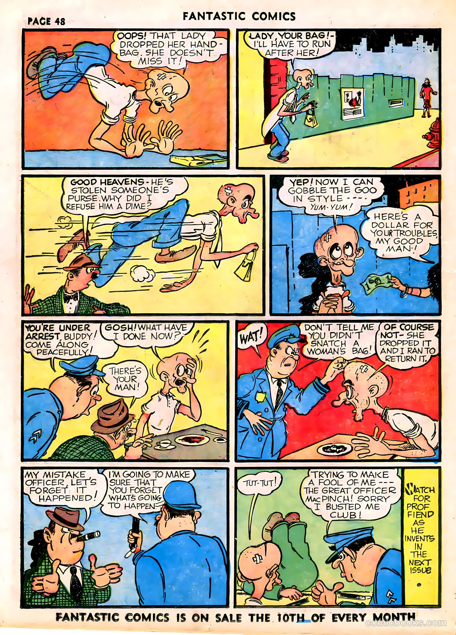 Fantastic Comics #13 (1940) — page 50 of 68