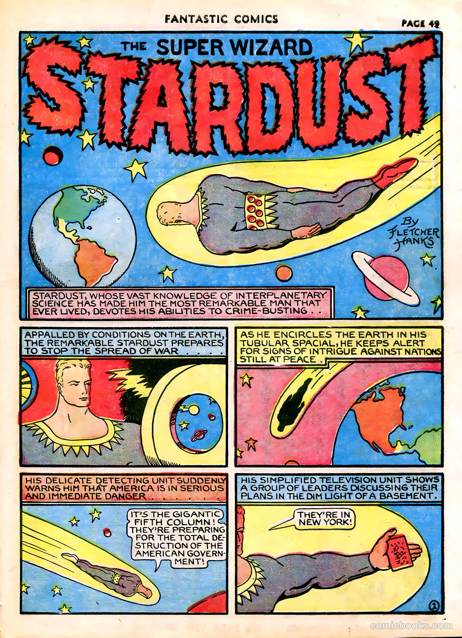 Fantastic Comics #13 (1940) — page 51 of 68