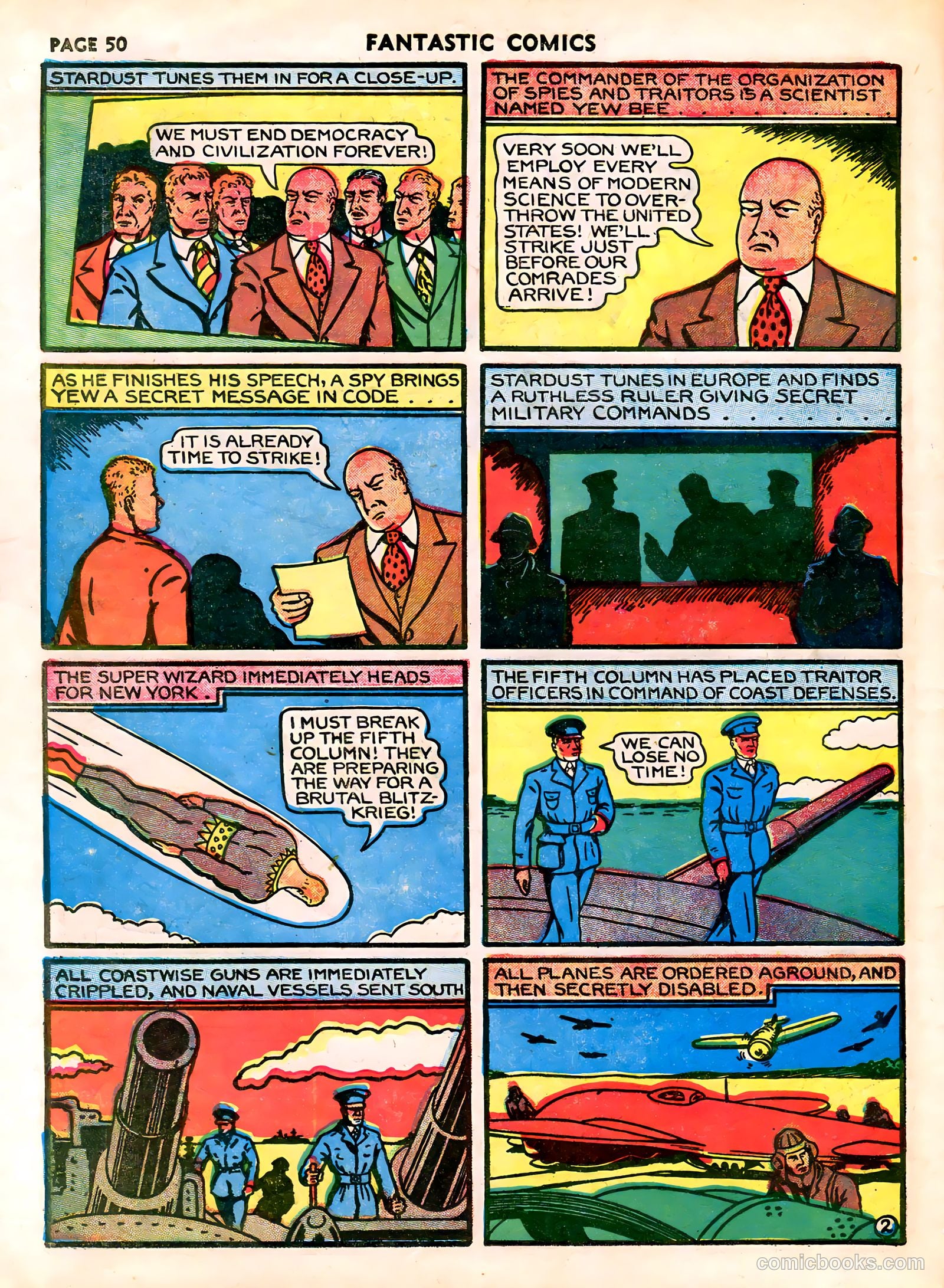 Fantastic Comics #13 (1940) — page 52 of 68