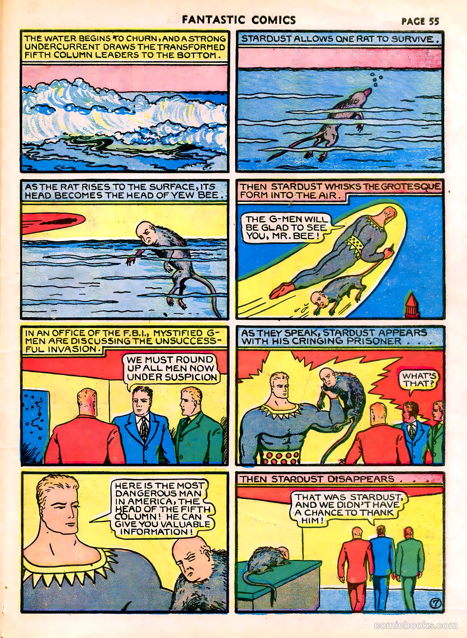 Fantastic Comics #13 (1940) — page 57 of 68