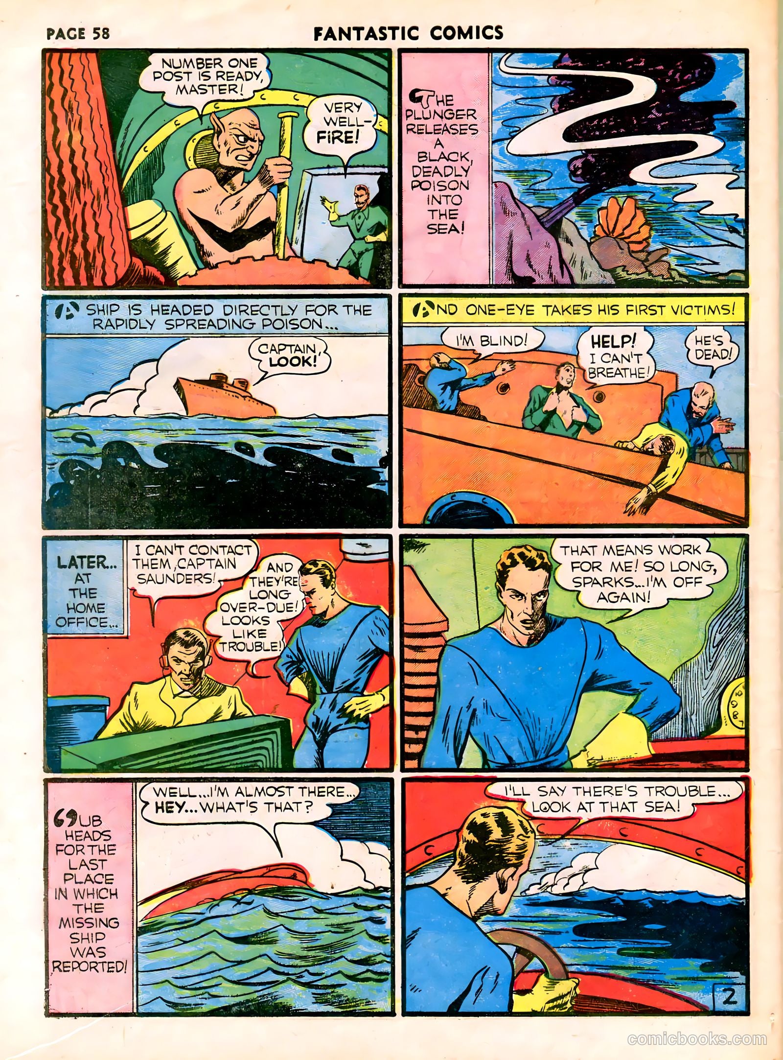 Fantastic Comics #13 (1940) — page 60 of 68