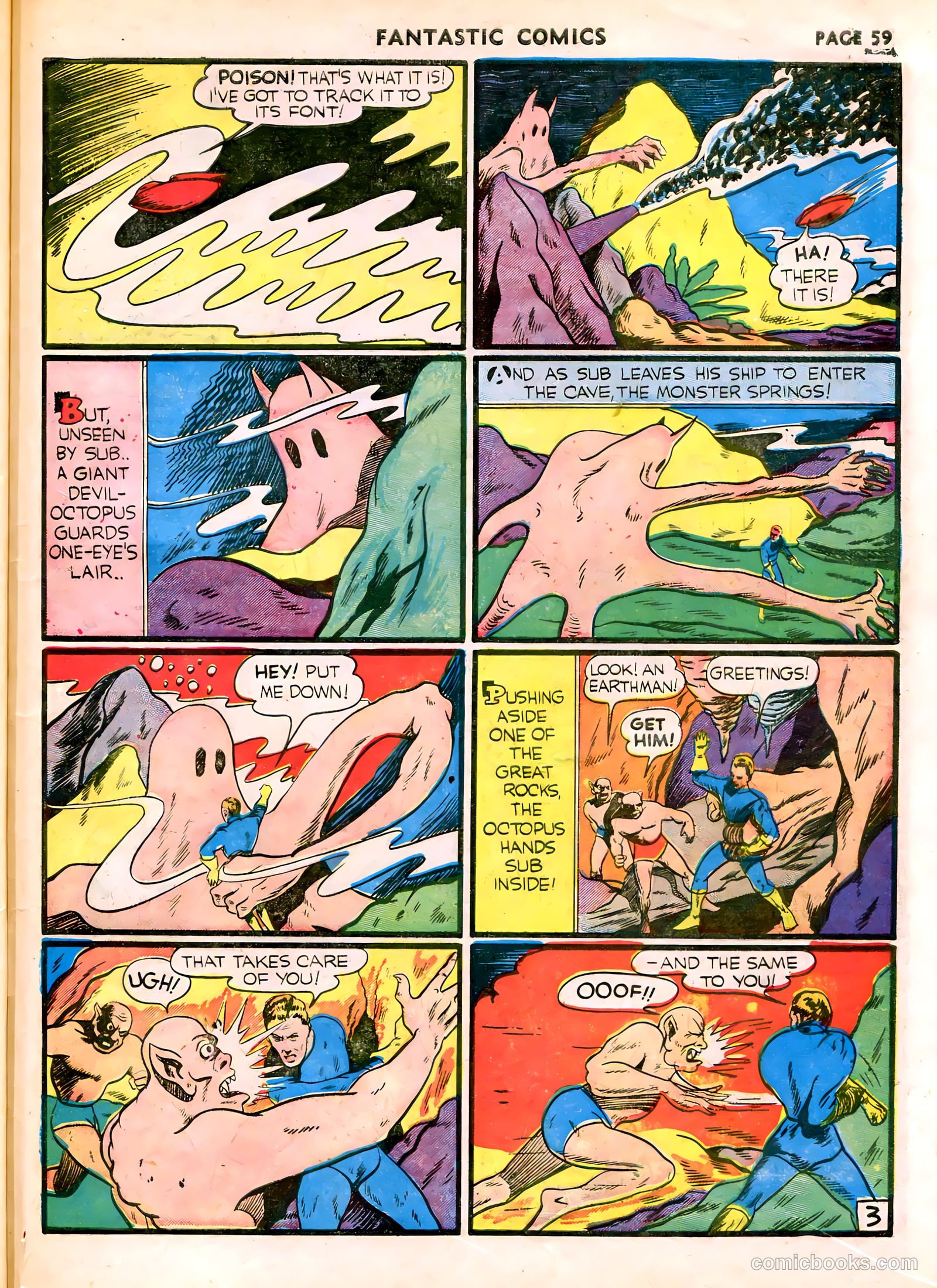 Fantastic Comics #13 (1940) — page 61 of 68