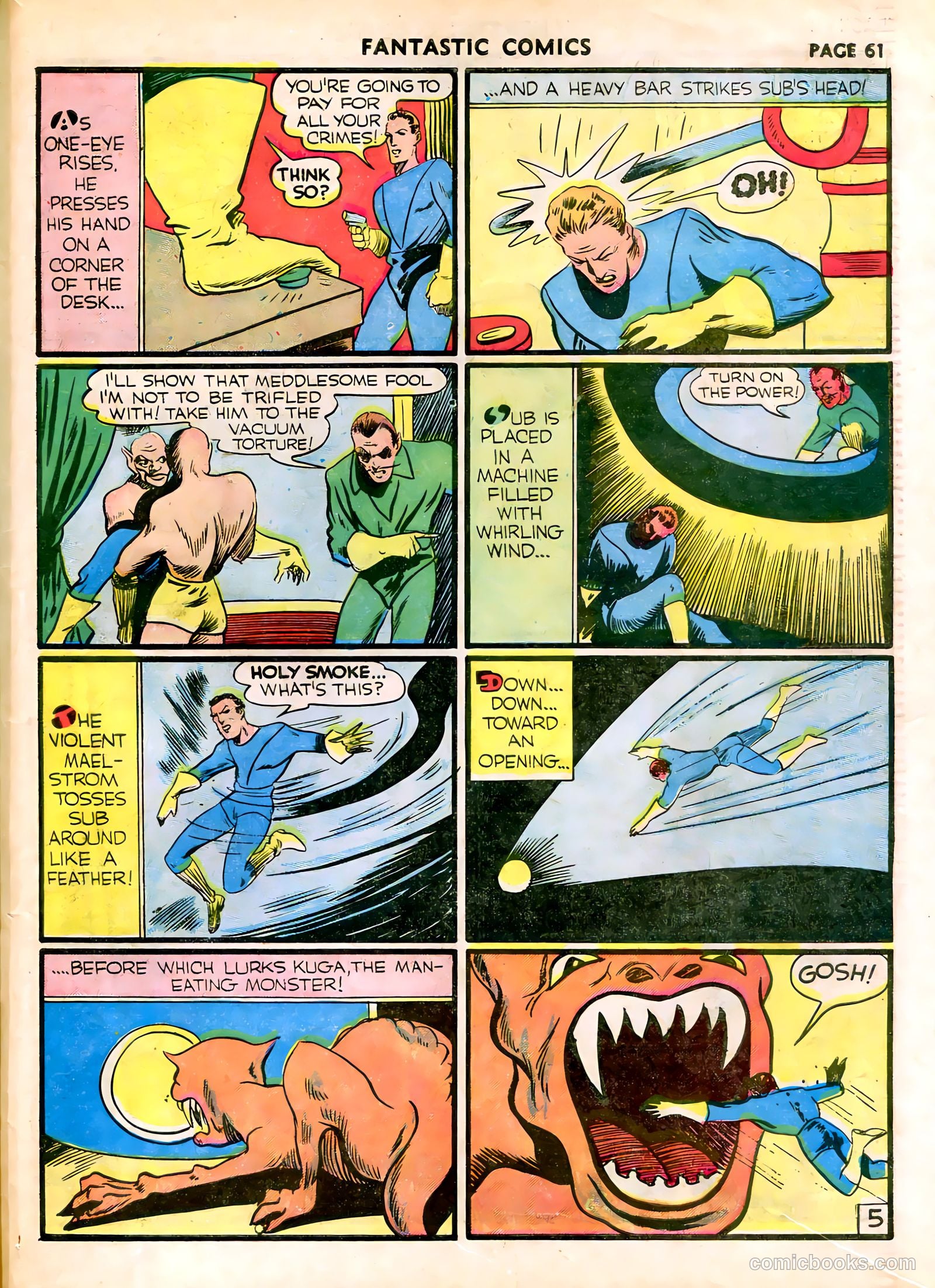 Fantastic Comics #13 (1940) — page 63 of 68
