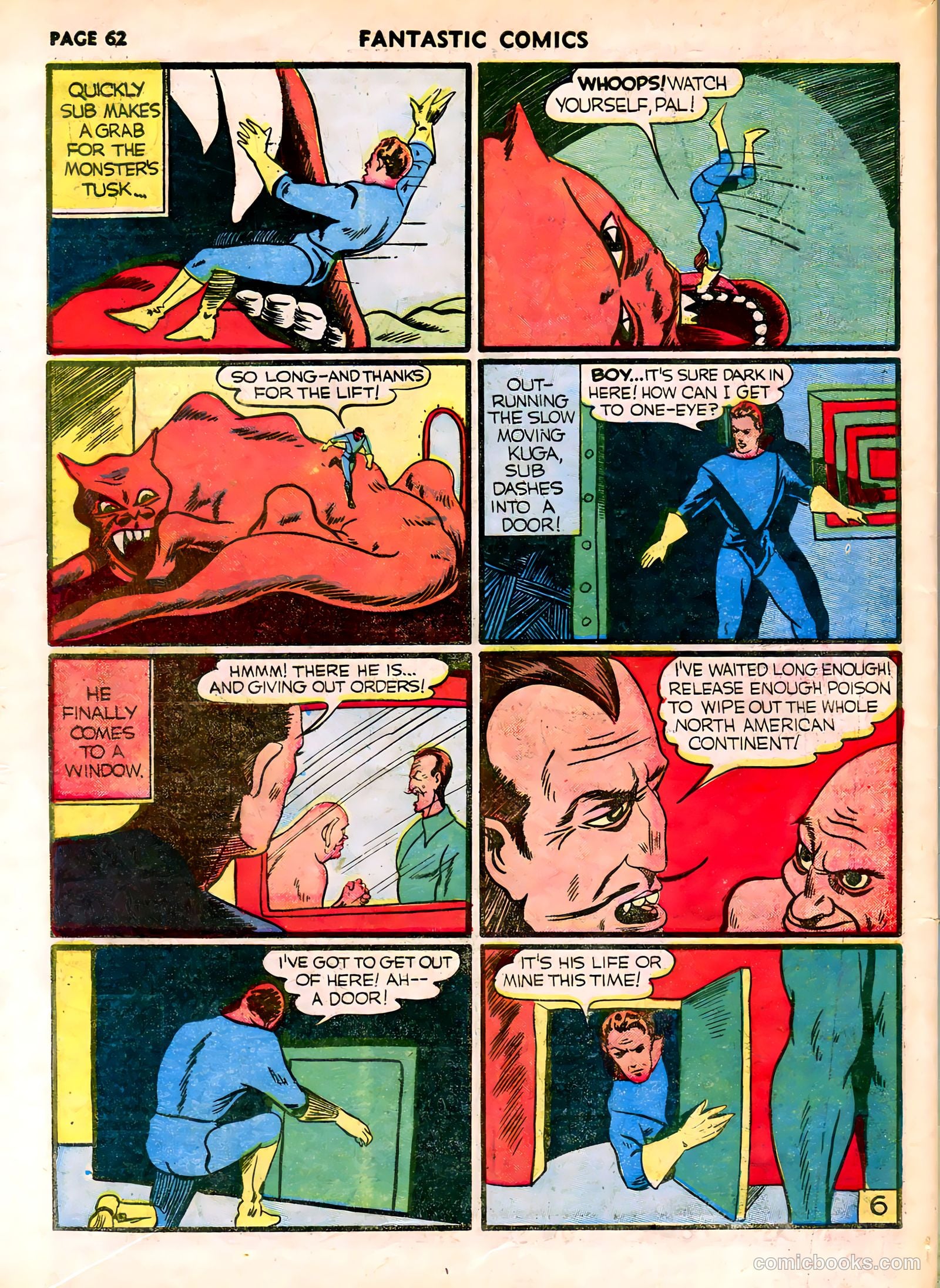Fantastic Comics #13 (1940) — page 64 of 68
