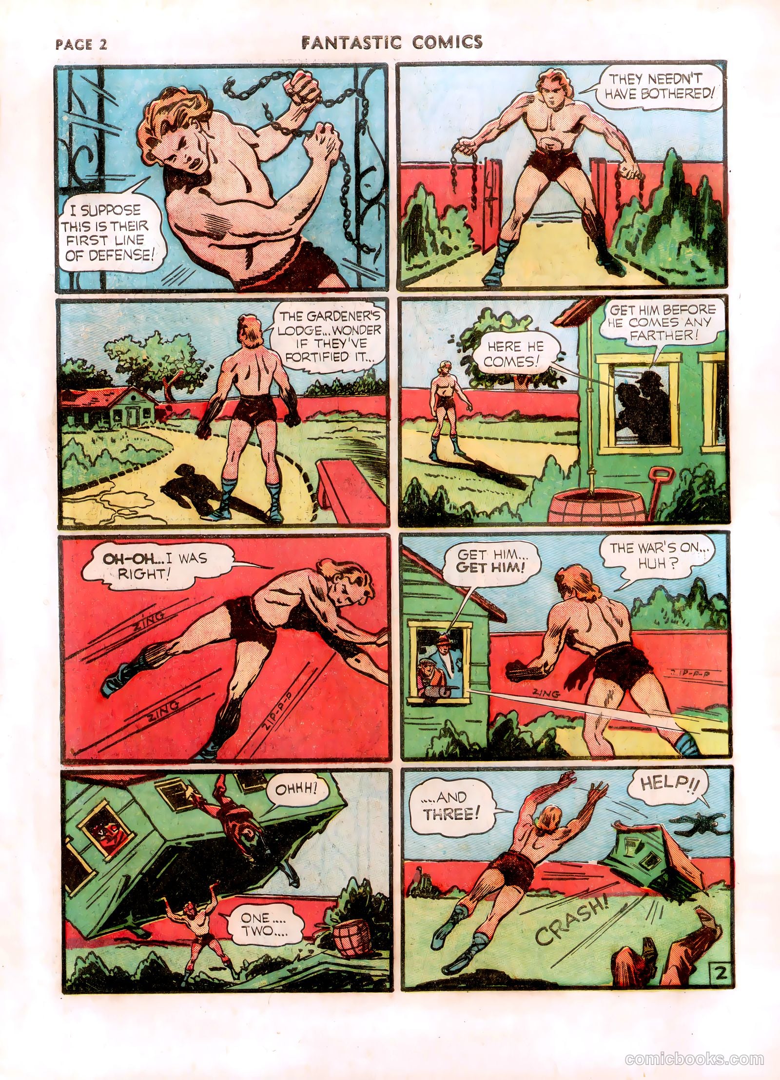 Fantastic Comics #14 (1941) — page 4 of 67