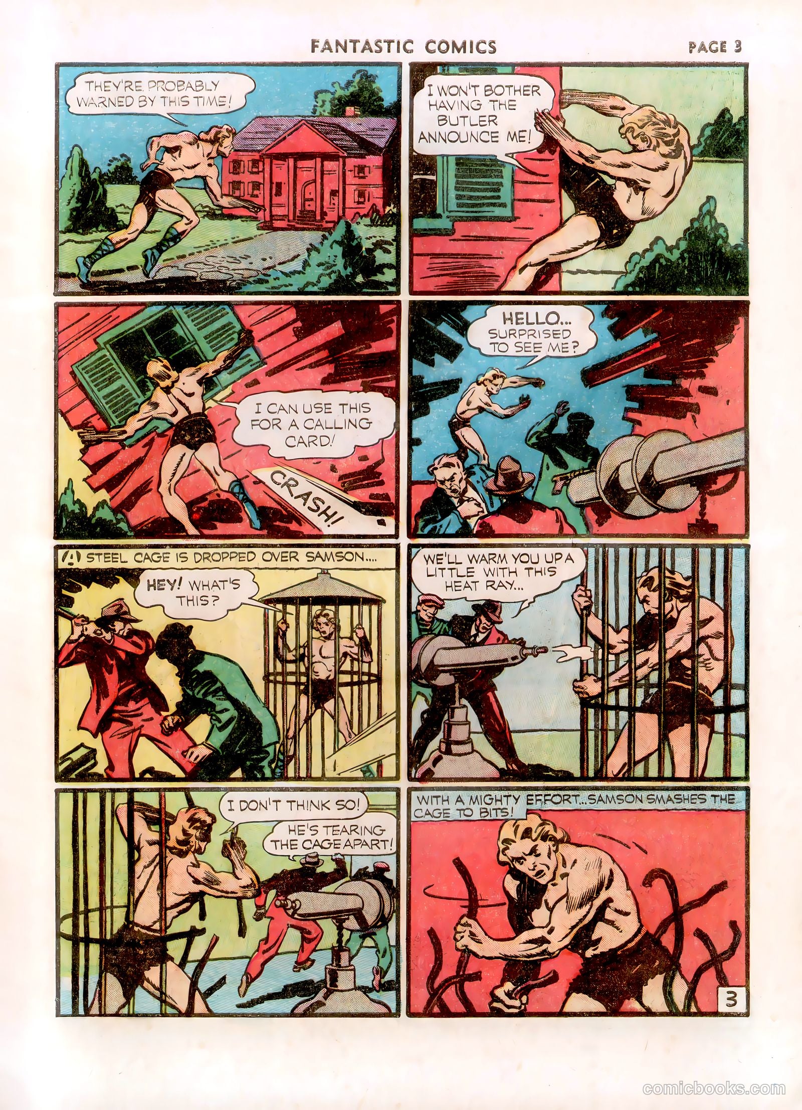 Fantastic Comics #14 (1941) — page 5 of 67