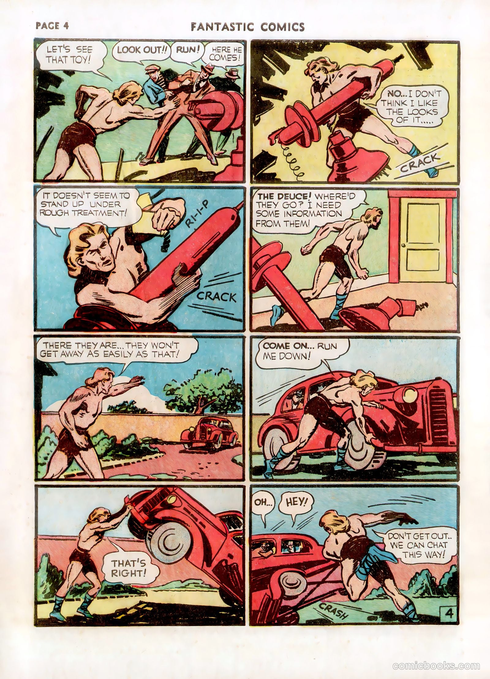 Fantastic Comics #14 (1941) — page 6 of 67
