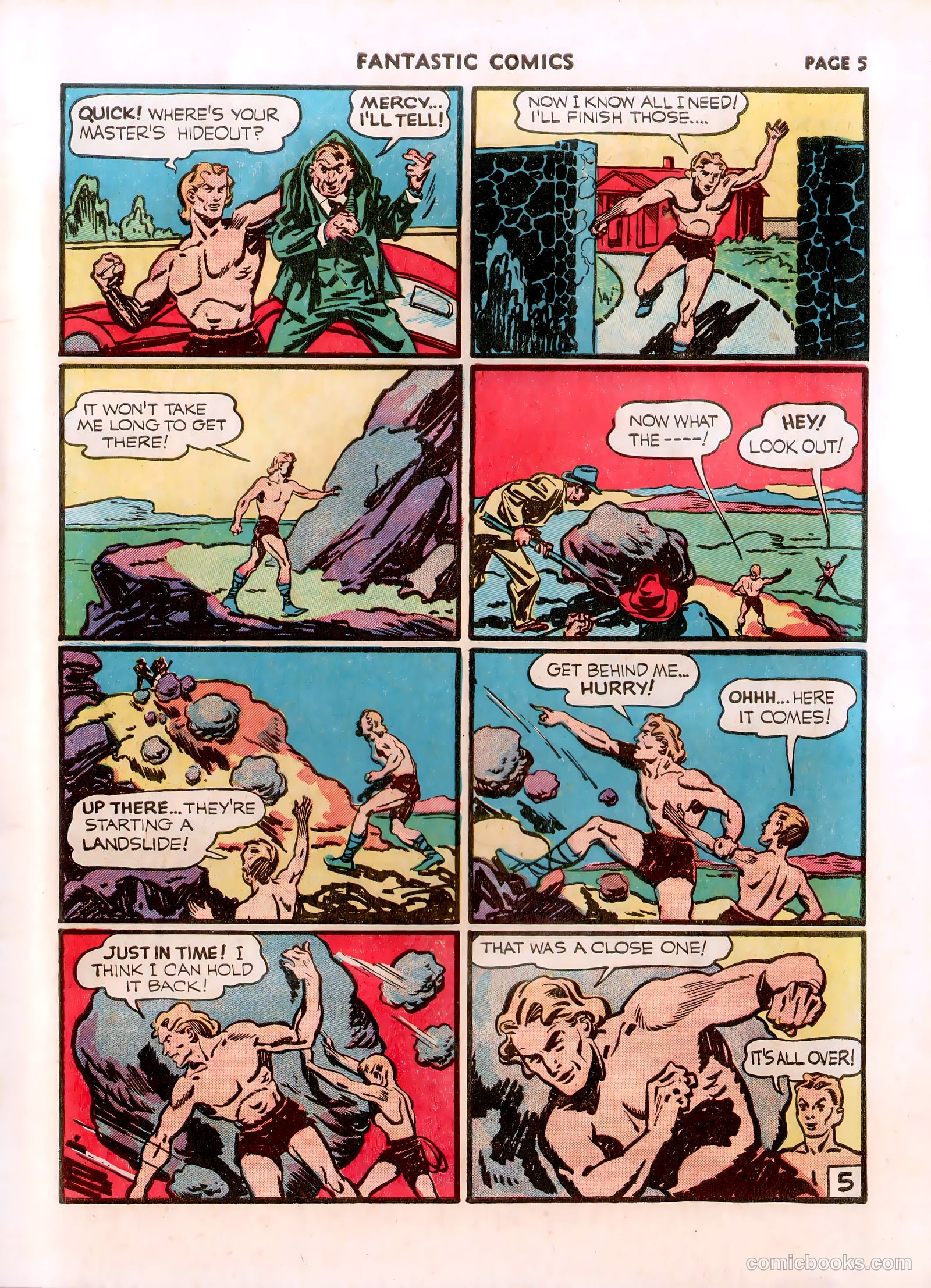 Fantastic Comics #14 (1941) — page 7 of 67