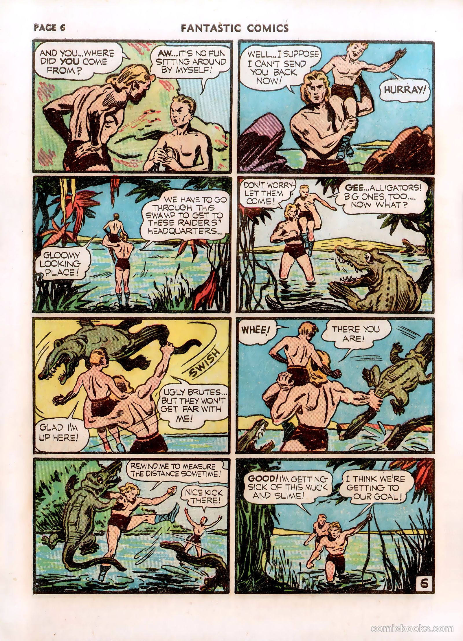 Fantastic Comics #14 (1941) — page 8 of 67