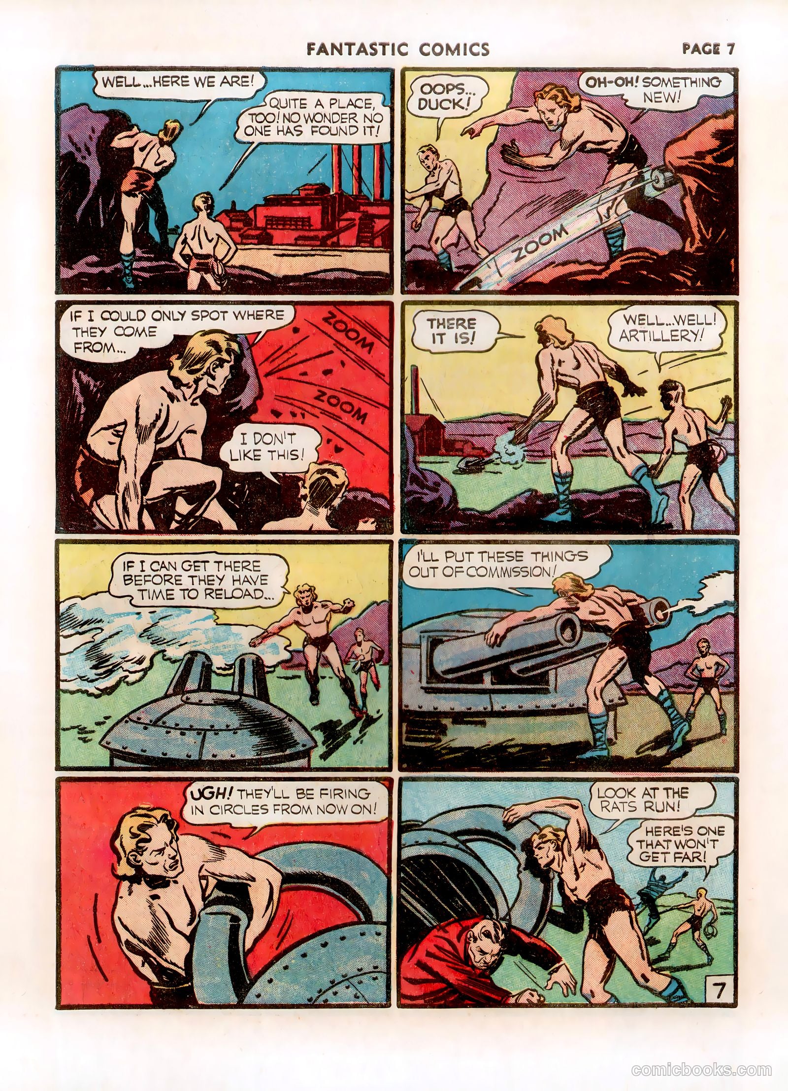 Fantastic Comics #14 (1941) — page 9 of 67