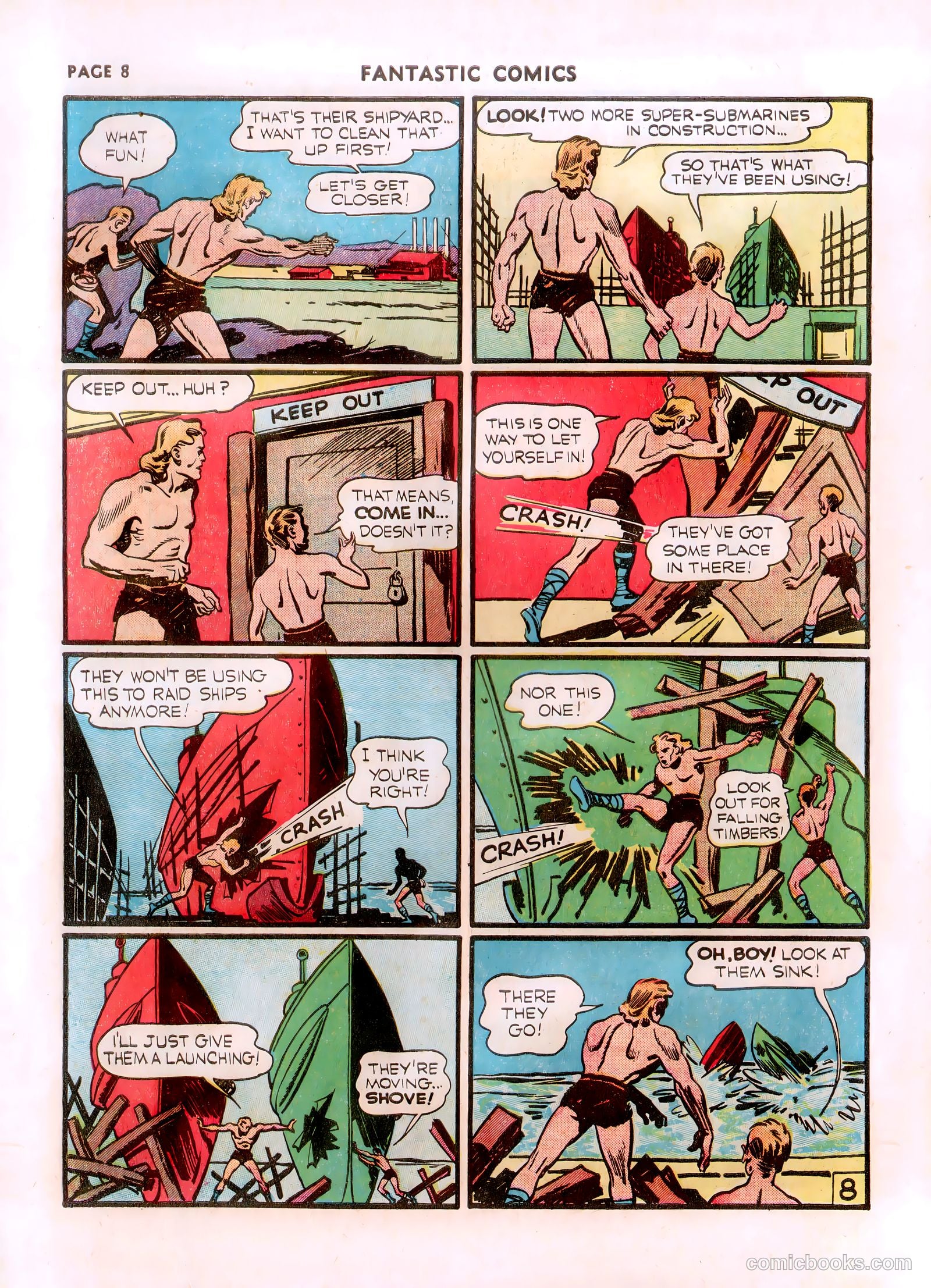 Fantastic Comics #14 (1941) — page 10 of 67