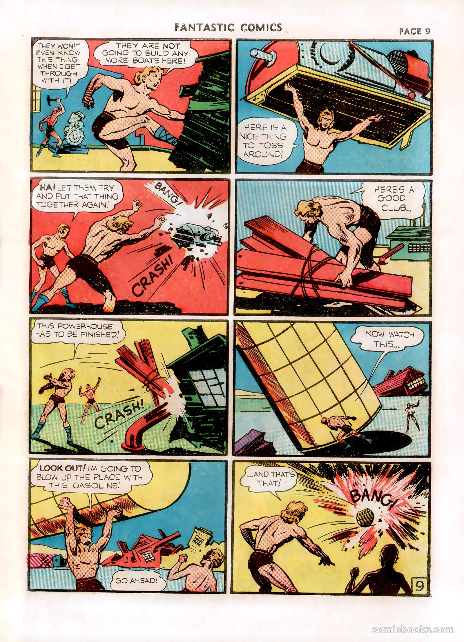 Fantastic Comics #14 (1941) — page 11 of 67
