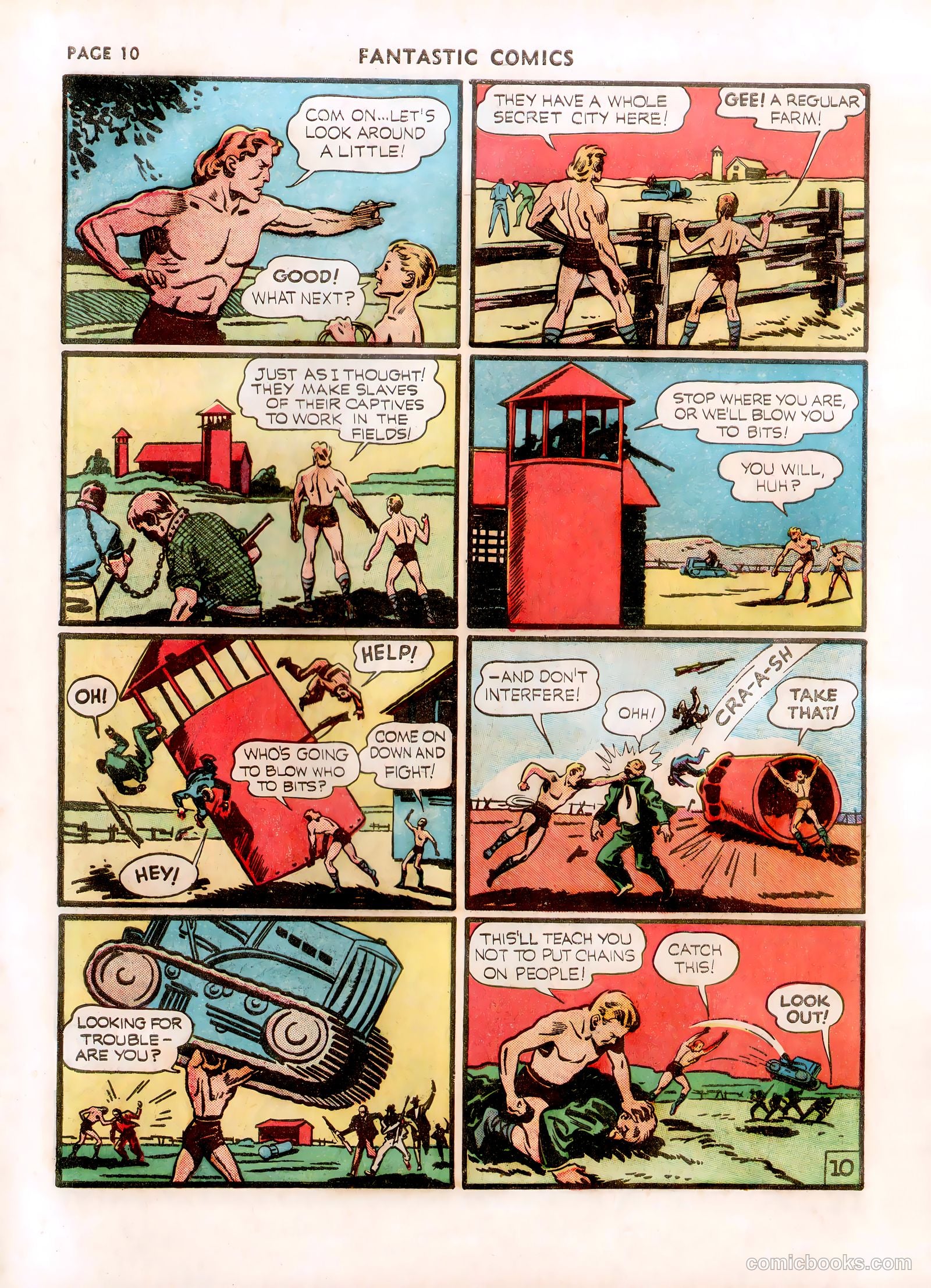 Fantastic Comics #14 (1941) — page 12 of 67