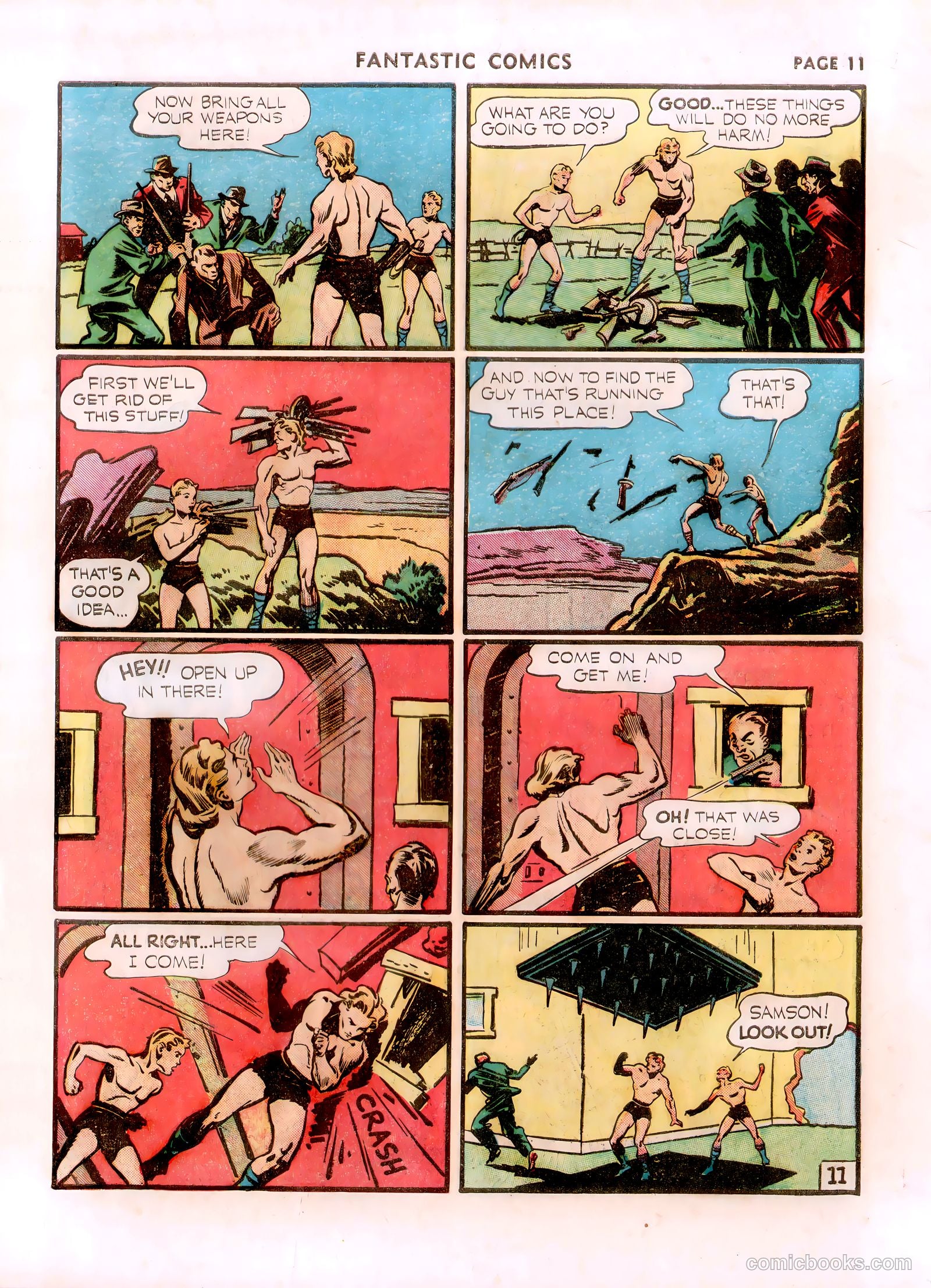 Fantastic Comics #14 (1941) — page 13 of 67