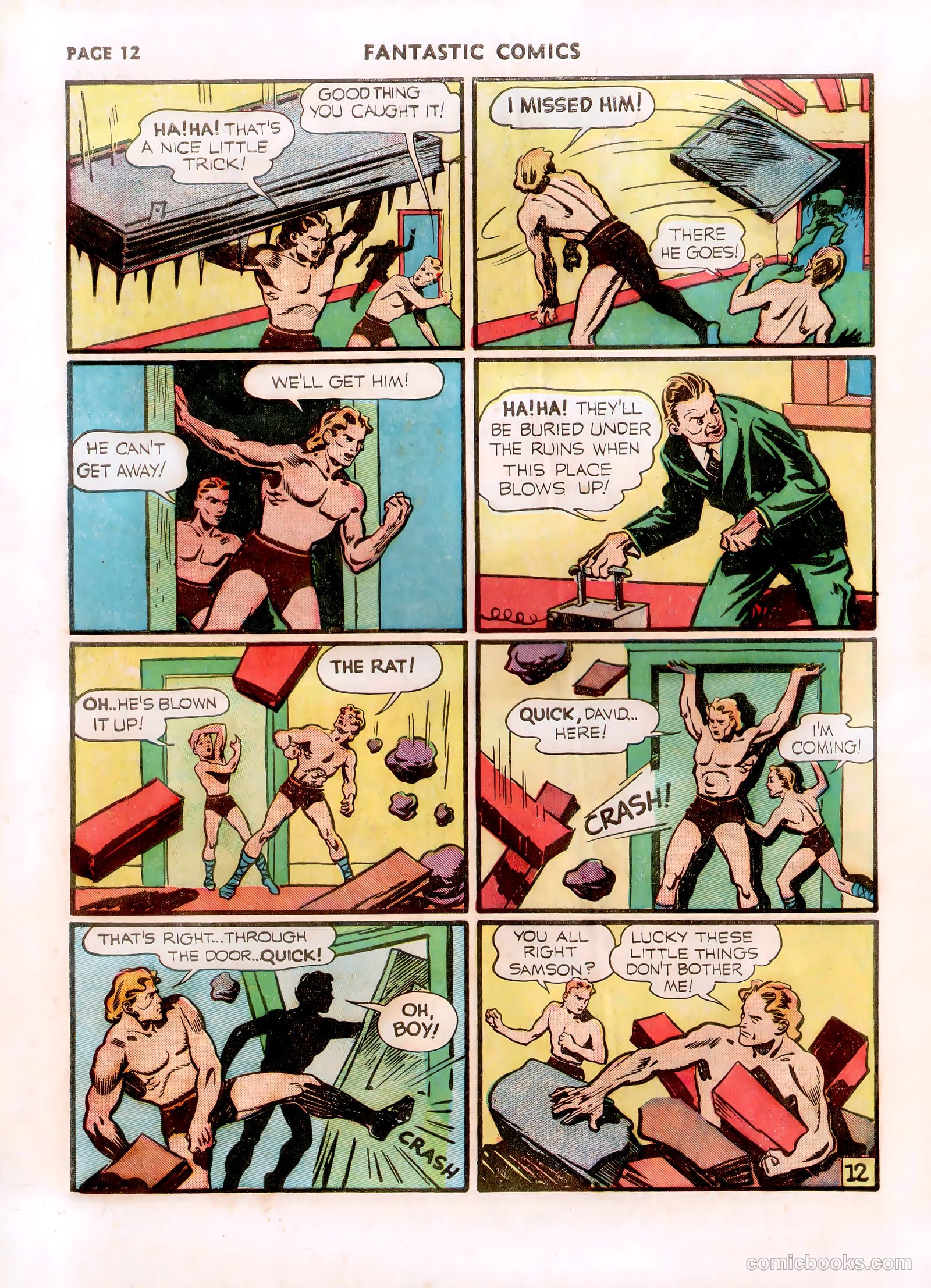 Fantastic Comics #14 (1941) — page 14 of 67