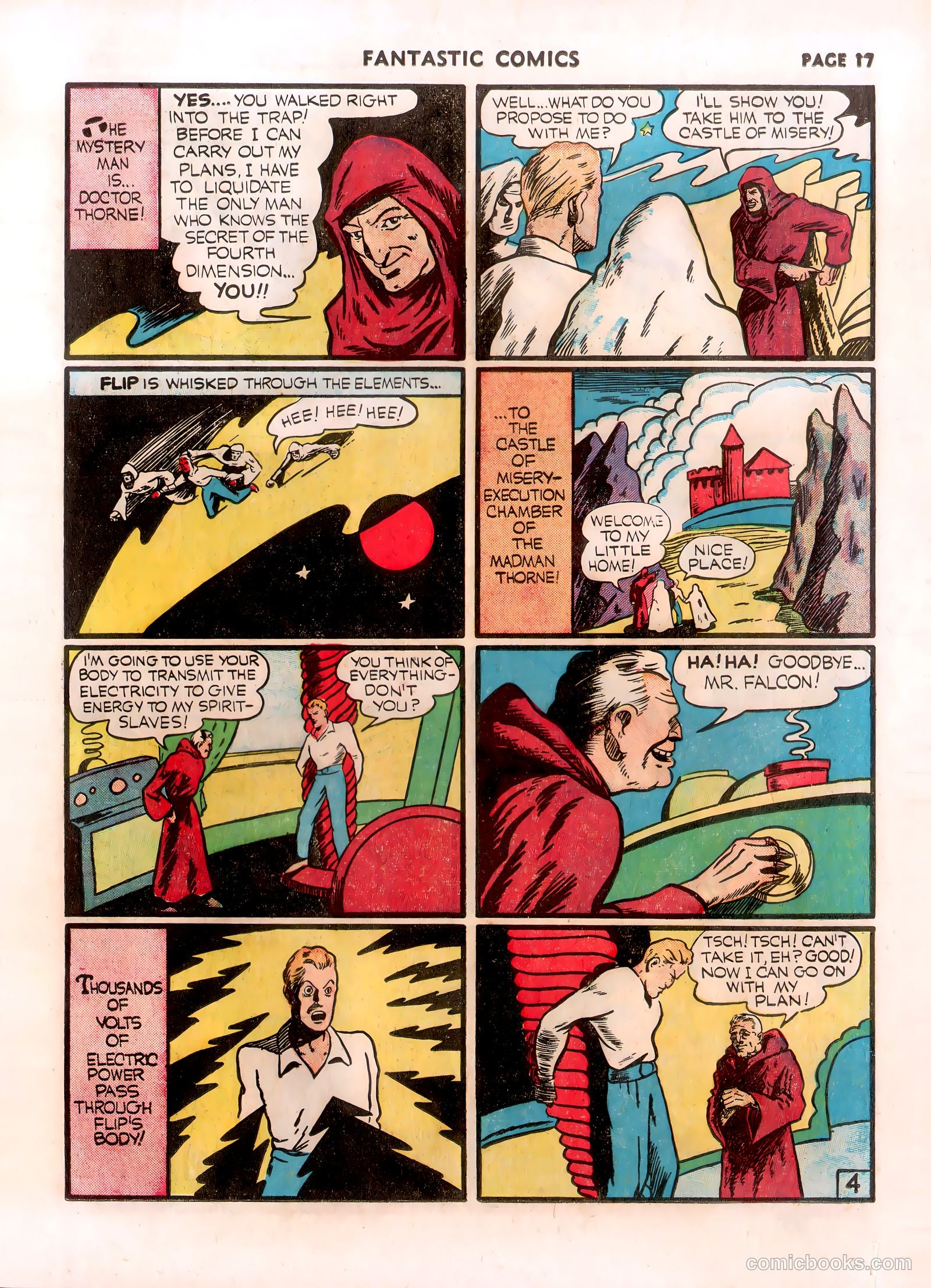 Fantastic Comics #14 (1941) — page 19 of 67