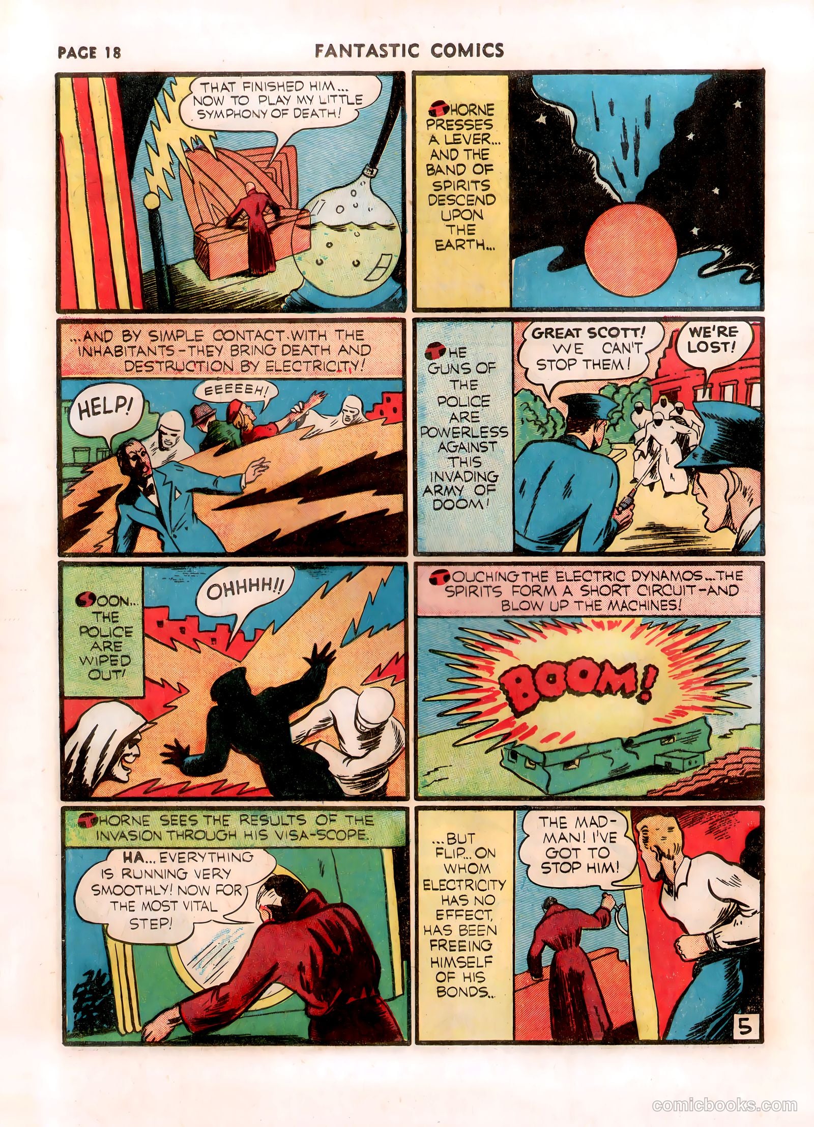 Fantastic Comics #14 (1941) — page 20 of 67
