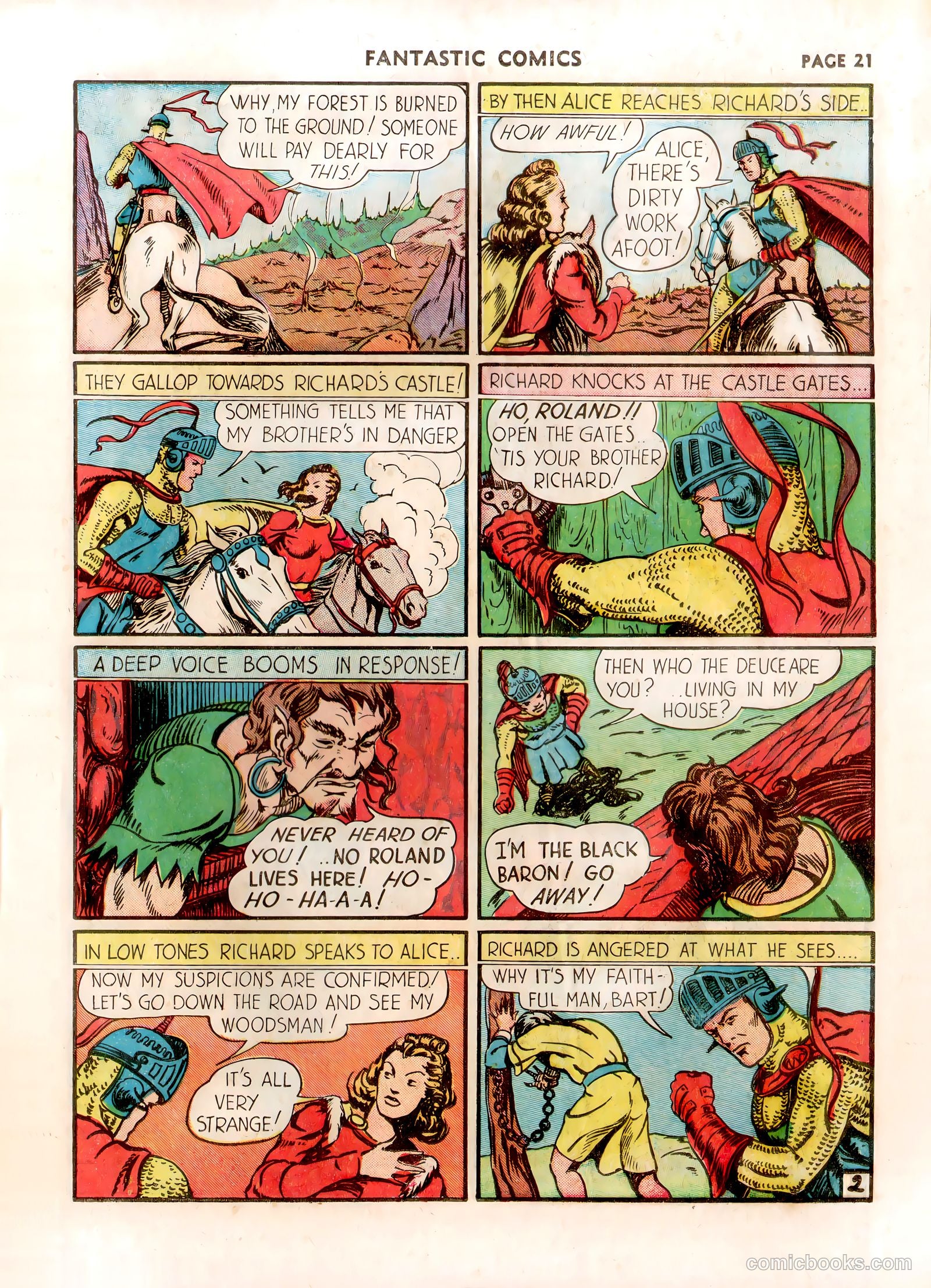 Fantastic Comics #14 (1941) — page 23 of 67