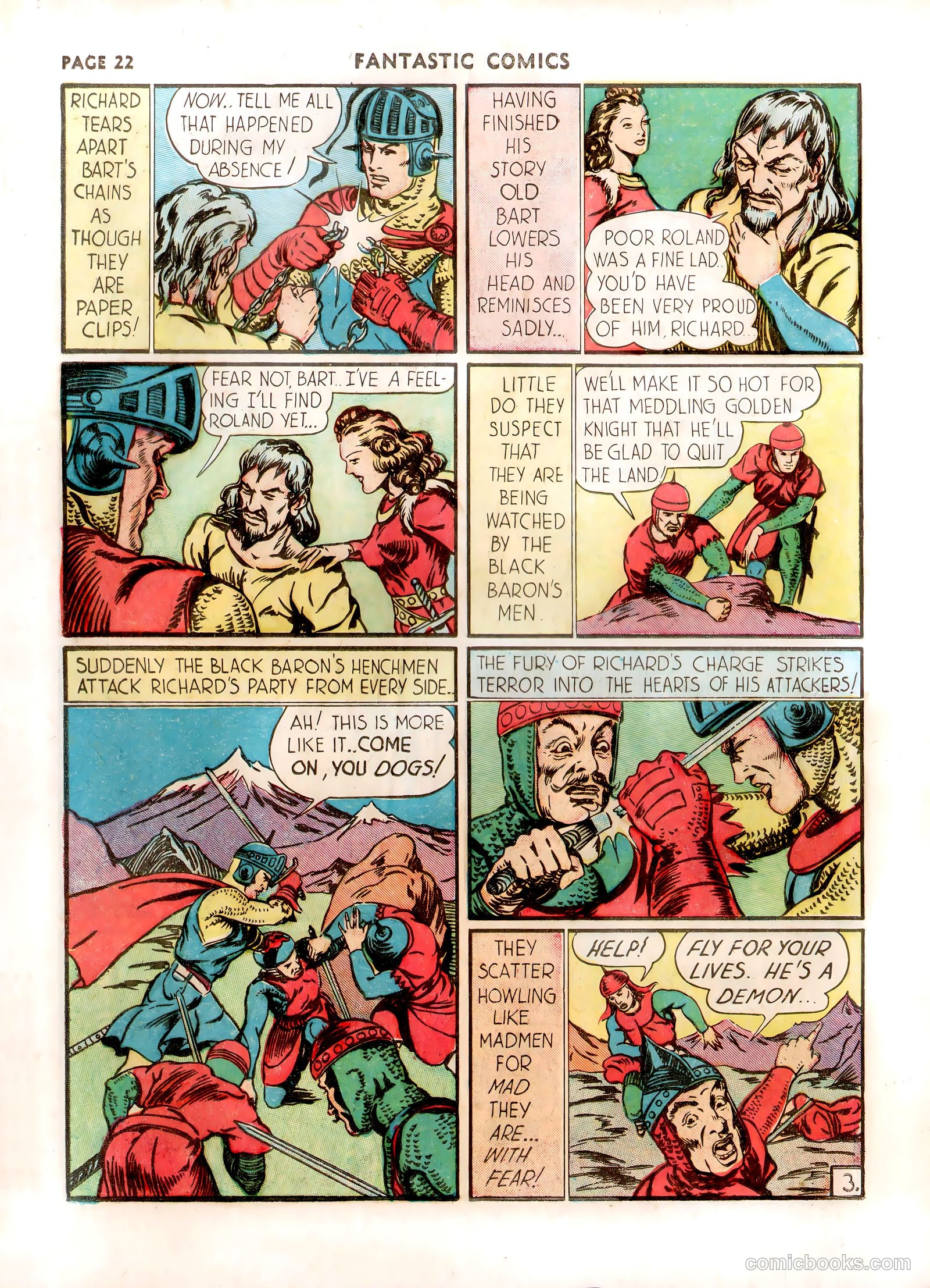 Fantastic Comics #14 (1941) — page 24 of 67