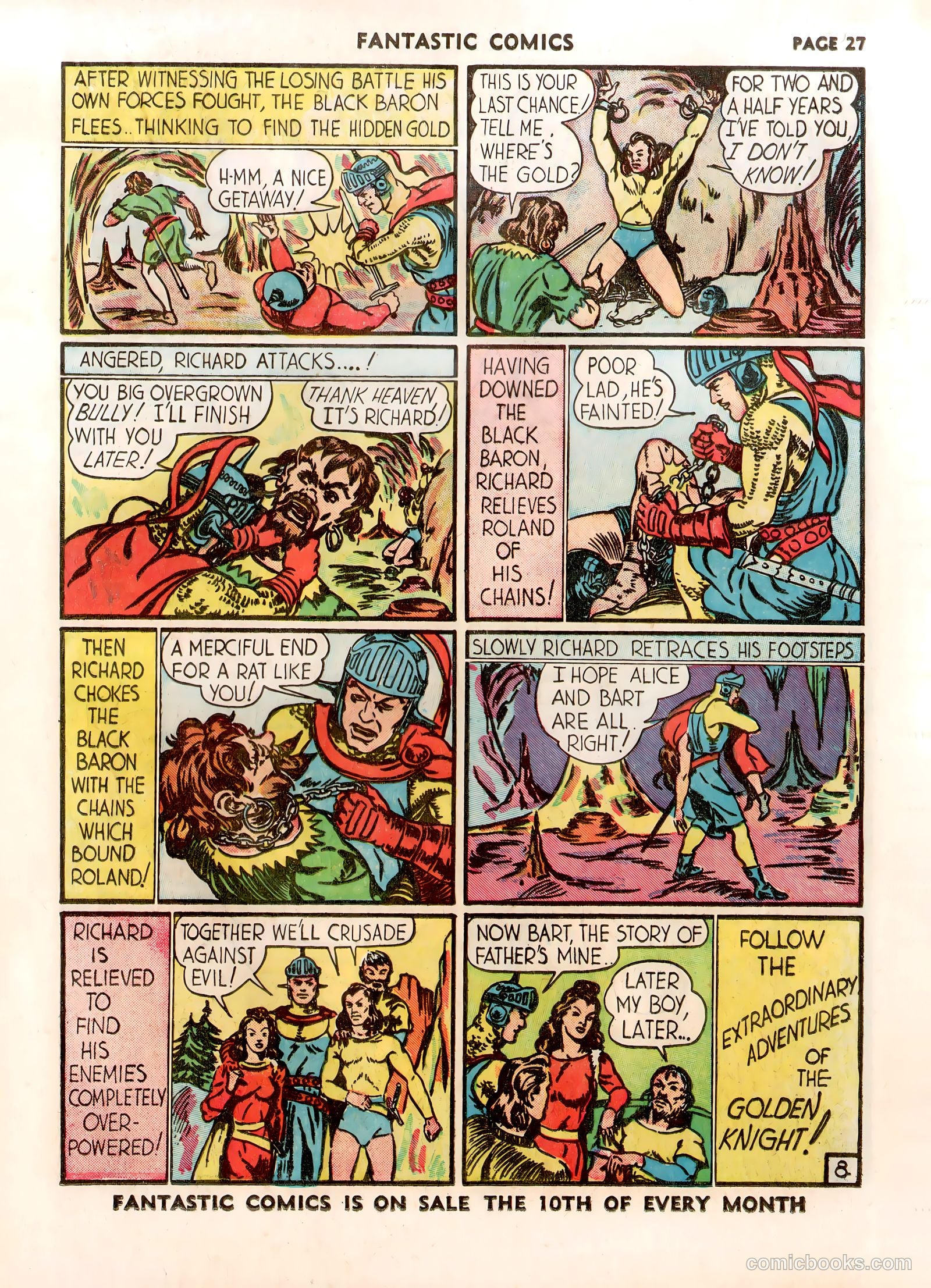 Fantastic Comics #14 (1941) — page 29 of 67