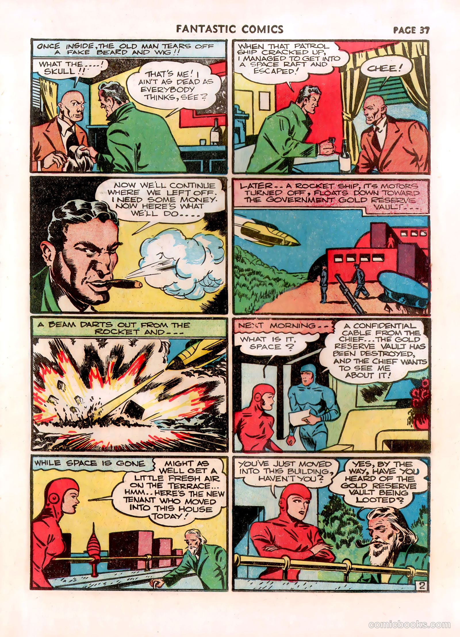 Fantastic Comics #14 (1941) — page 38 of 67