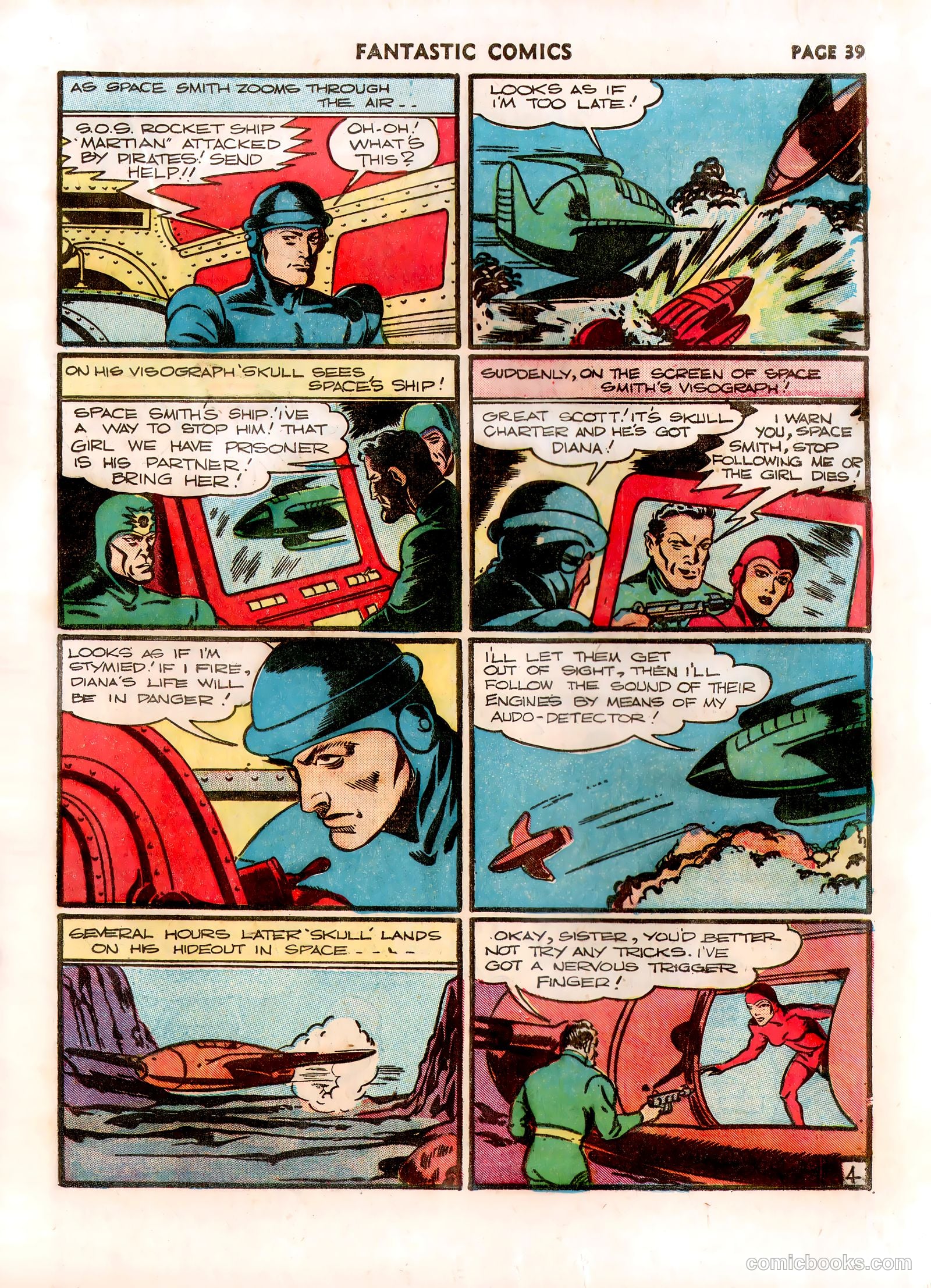 Fantastic Comics #14 (1941) — page 40 of 67